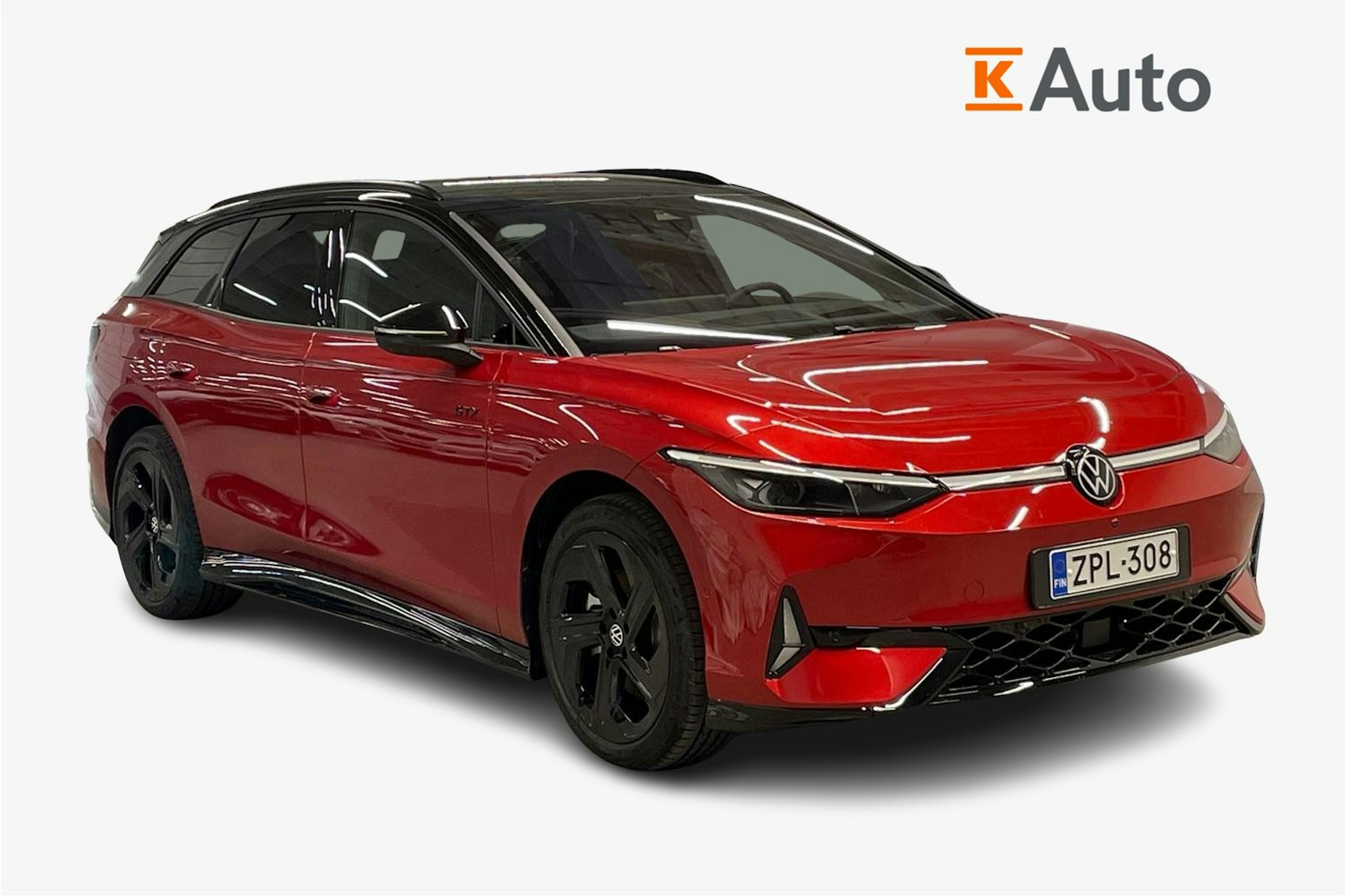 punainen Volkswagen ID.7 2025 kuva 1.