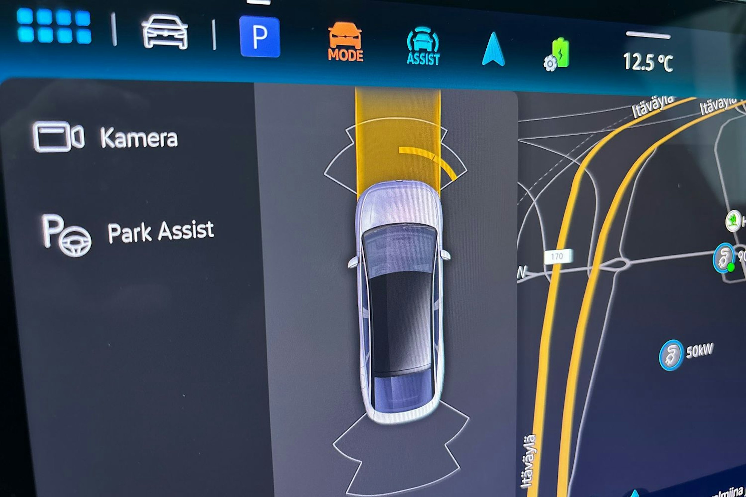 musta Volkswagen ID.7 2025 kuva 26.