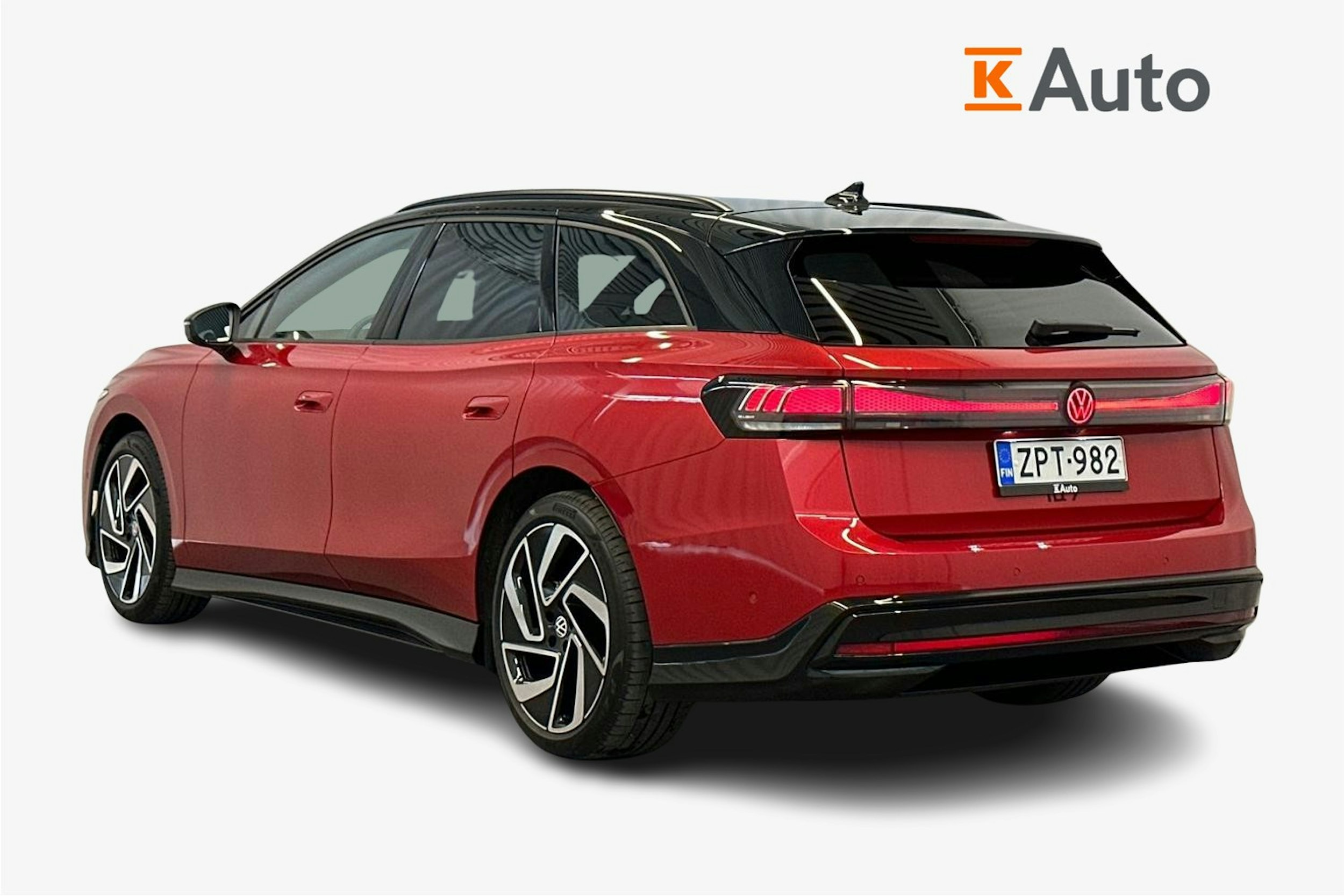 punainen Volkswagen ID.7 2025 kuva 2.