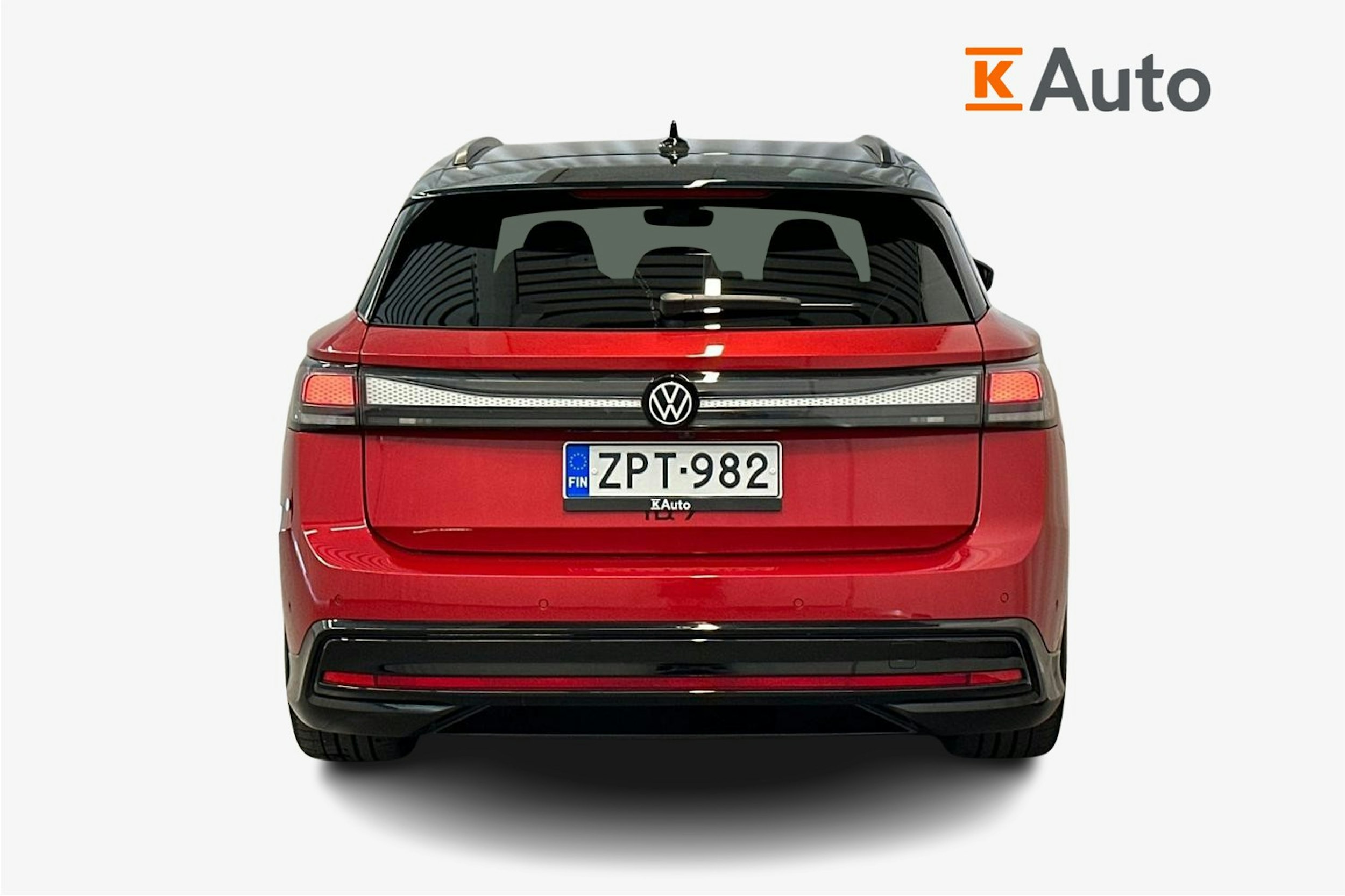 punainen Volkswagen ID.7 2025 kuva 3.