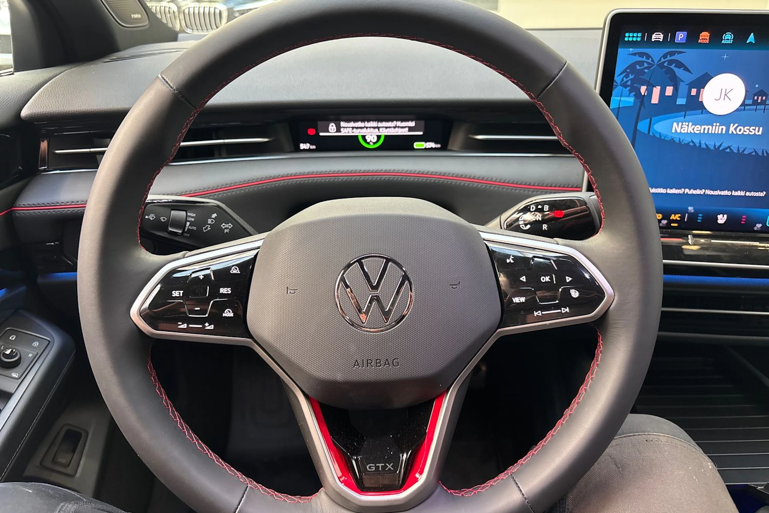 punainen Volkswagen ID.7 2026 kuva 15.