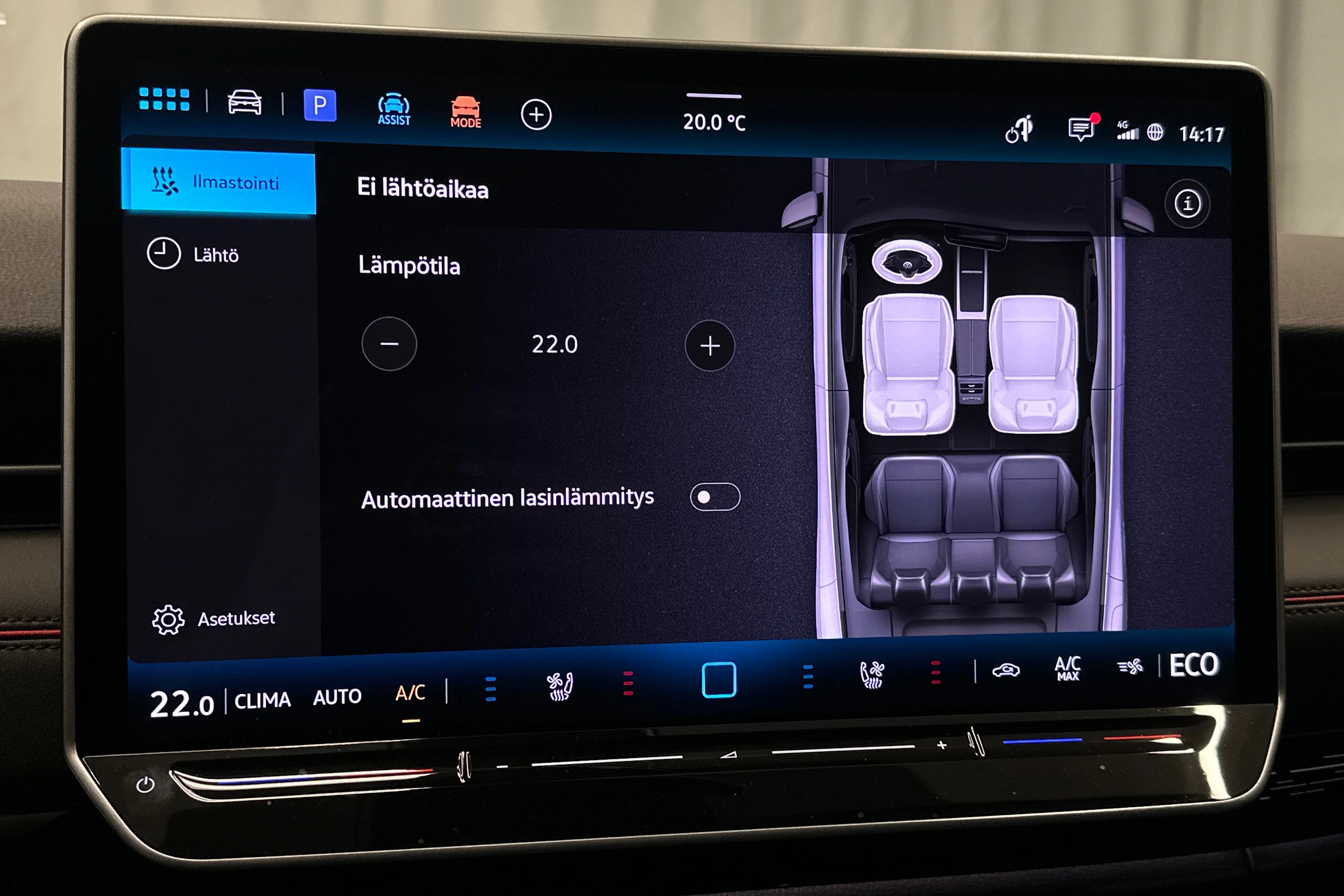 valkoinen Volkswagen ID.7 2026 kuva 28.