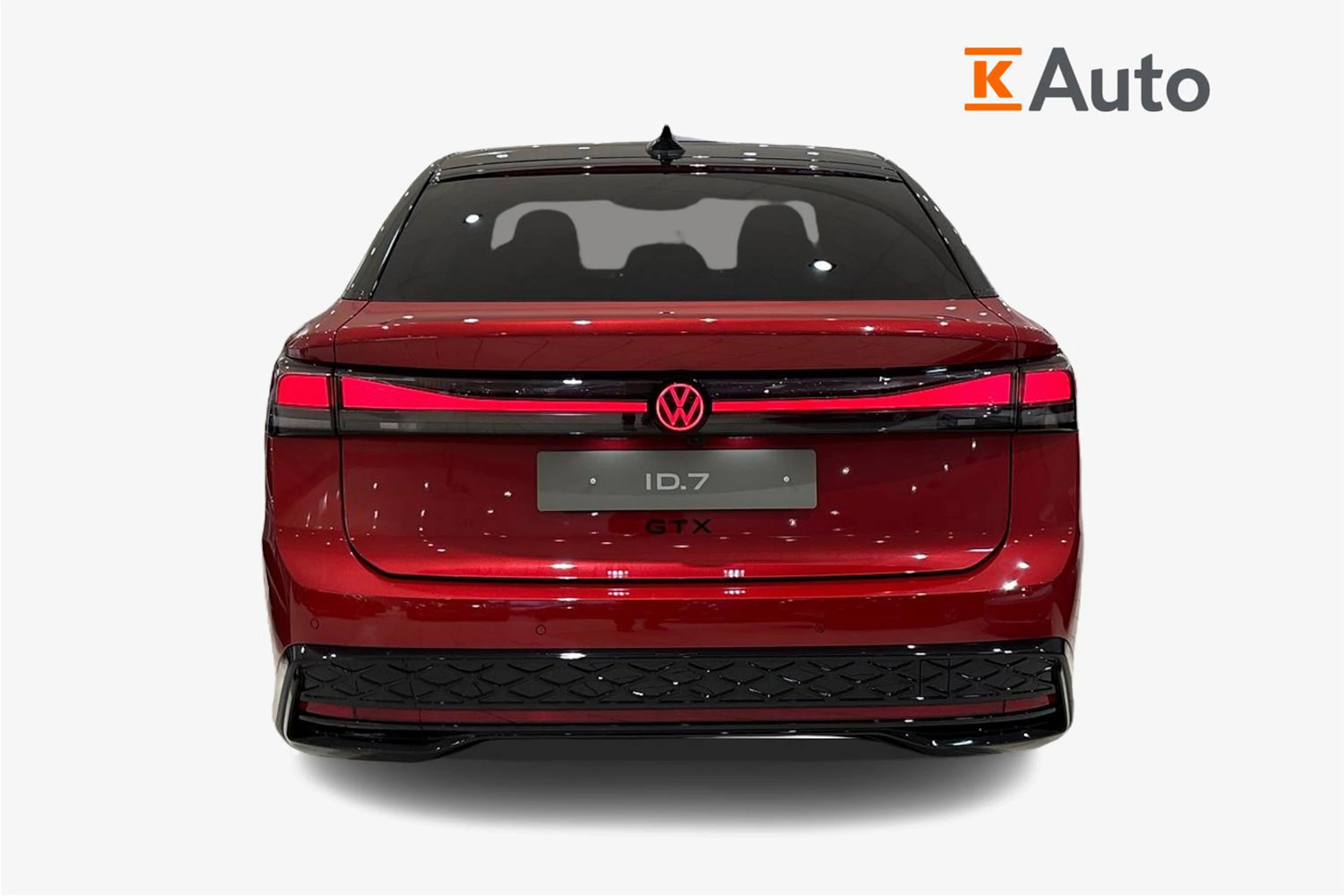 punainen Volkswagen ID.7 2026 kuva 3.