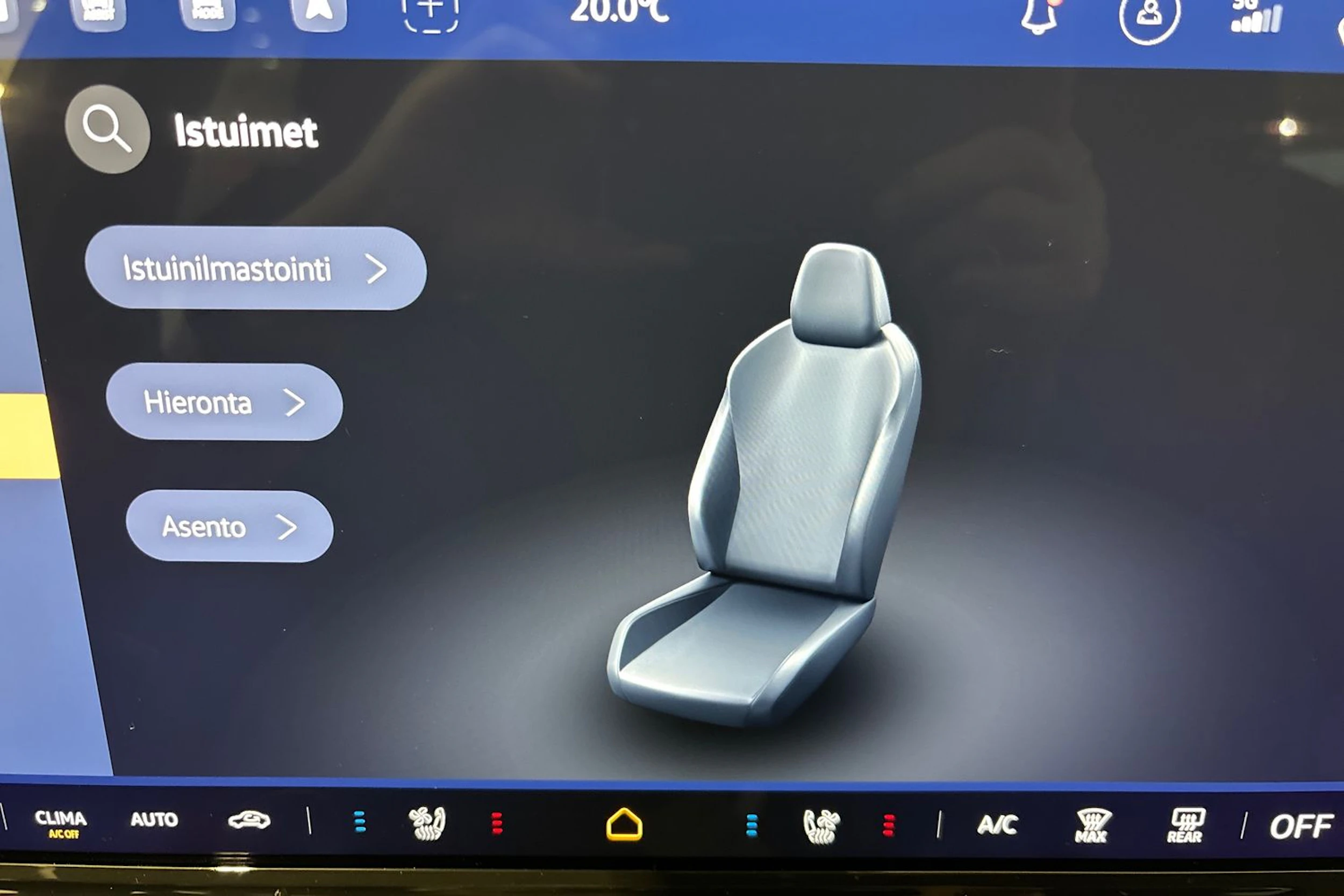 punainen Volkswagen ID.7 2026 kuva 40.