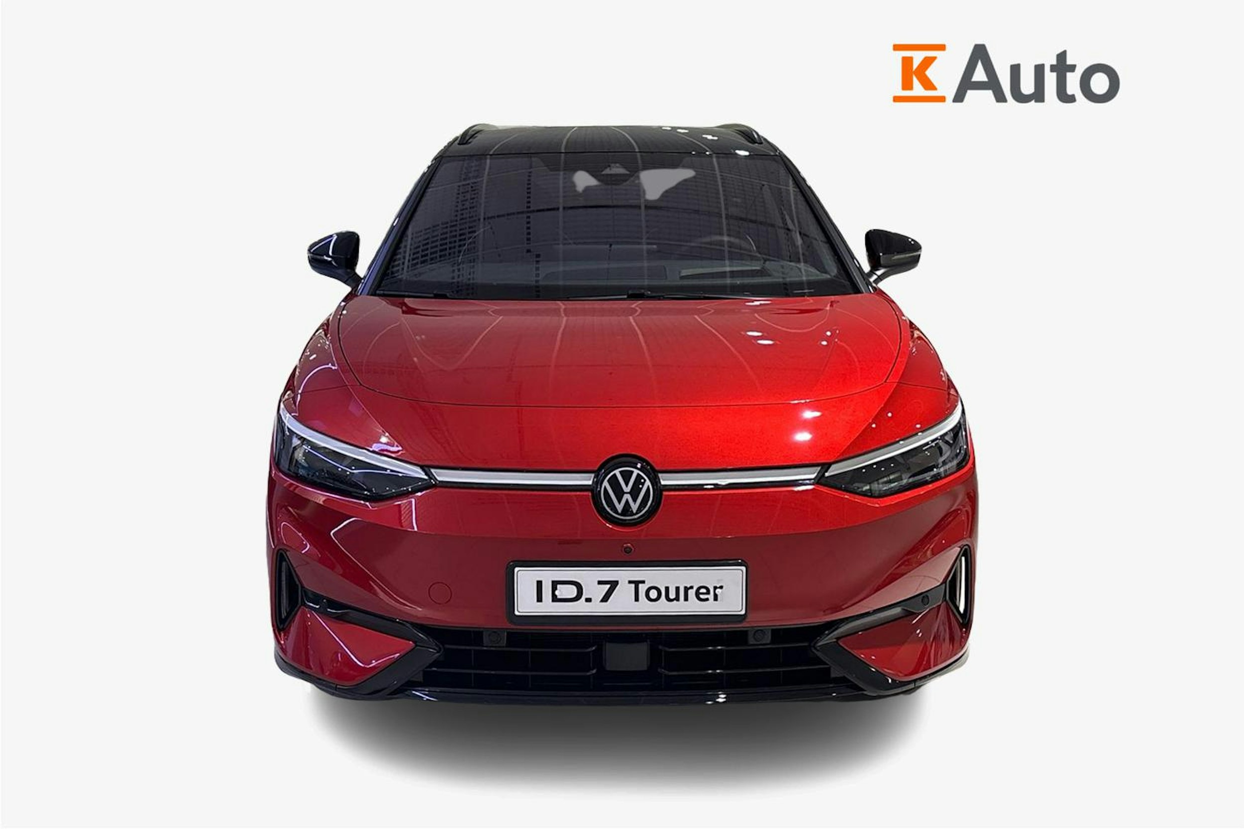 punainen Volkswagen ID.7 2026 kuva 4.