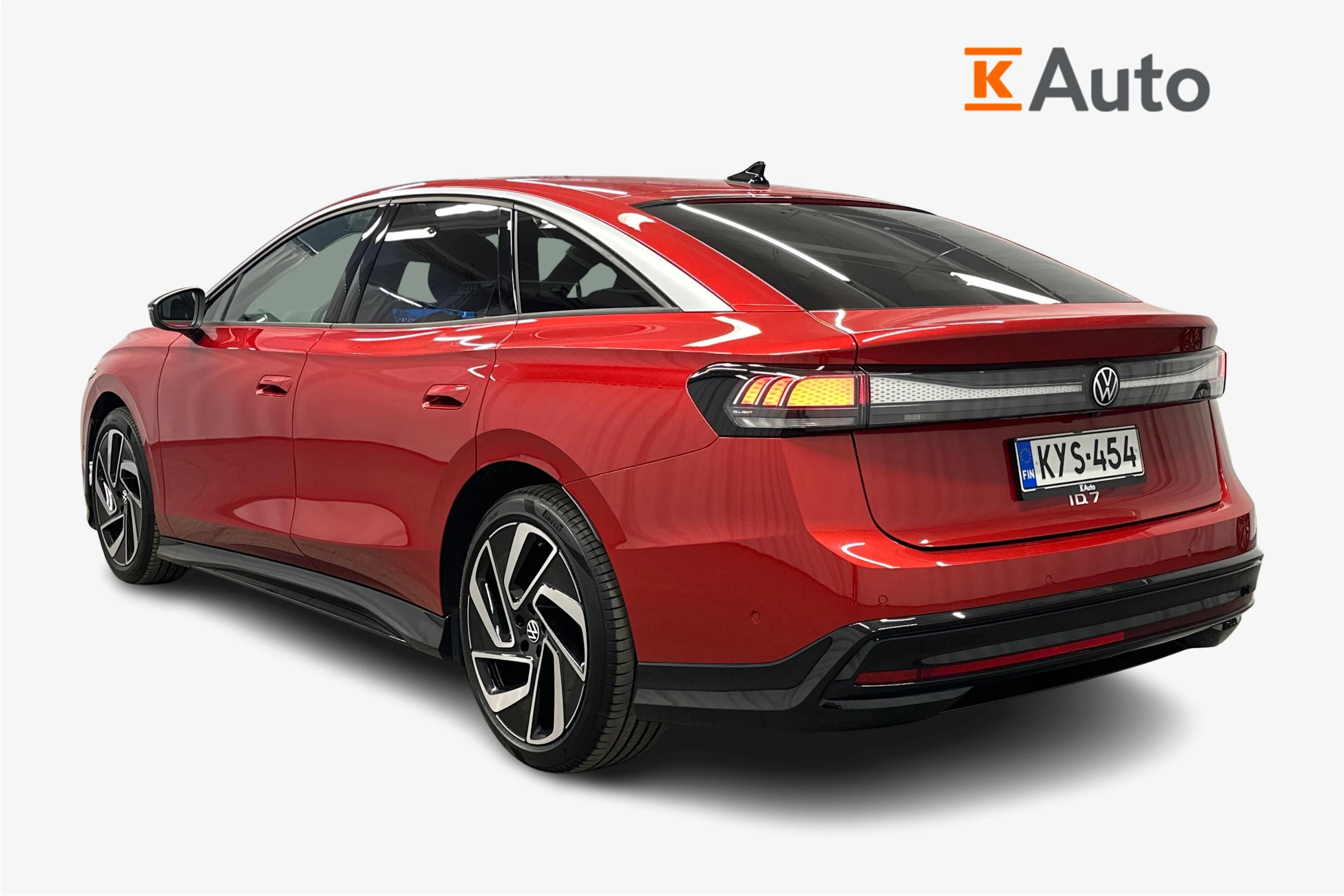 punainen Volkswagen ID.7 2026 kuva 3.