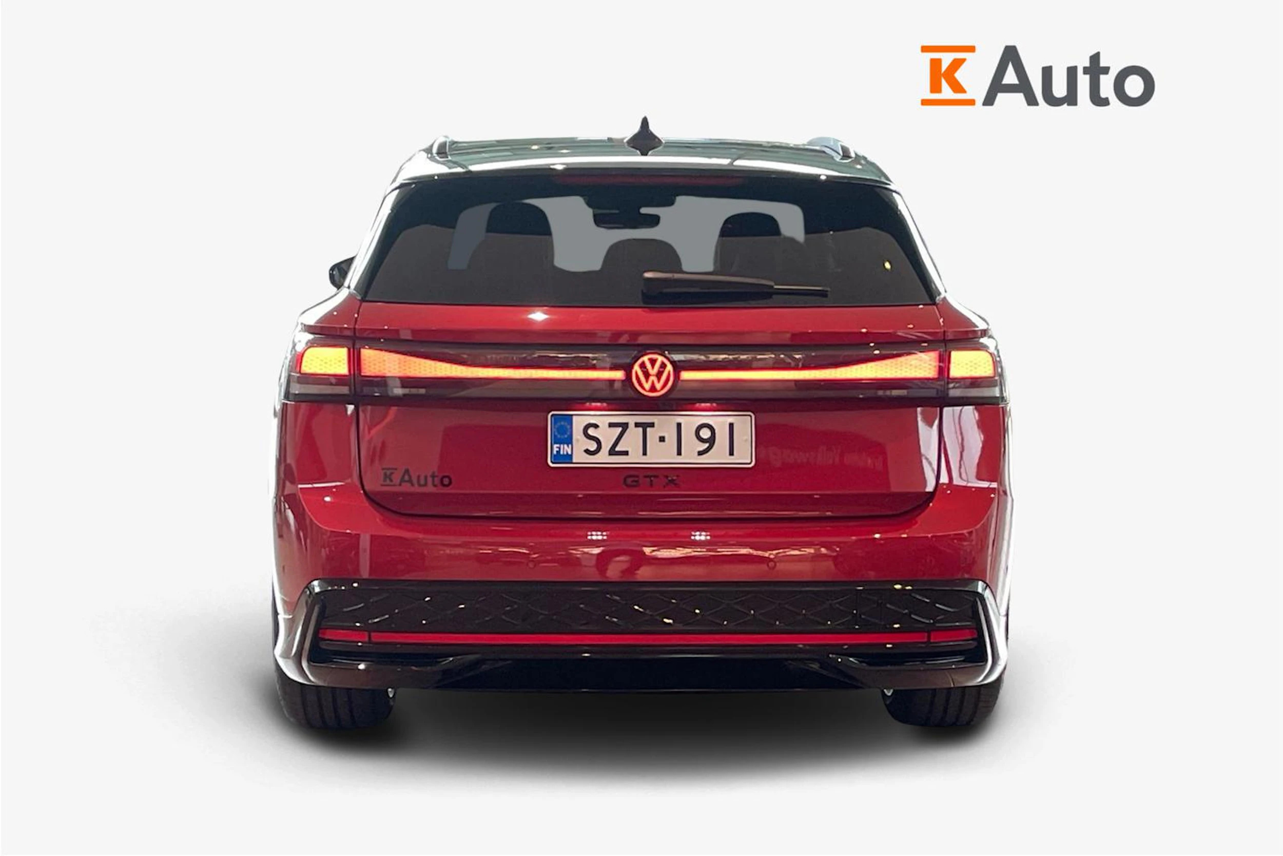 punainen Volkswagen ID.7 2026 kuva 3.