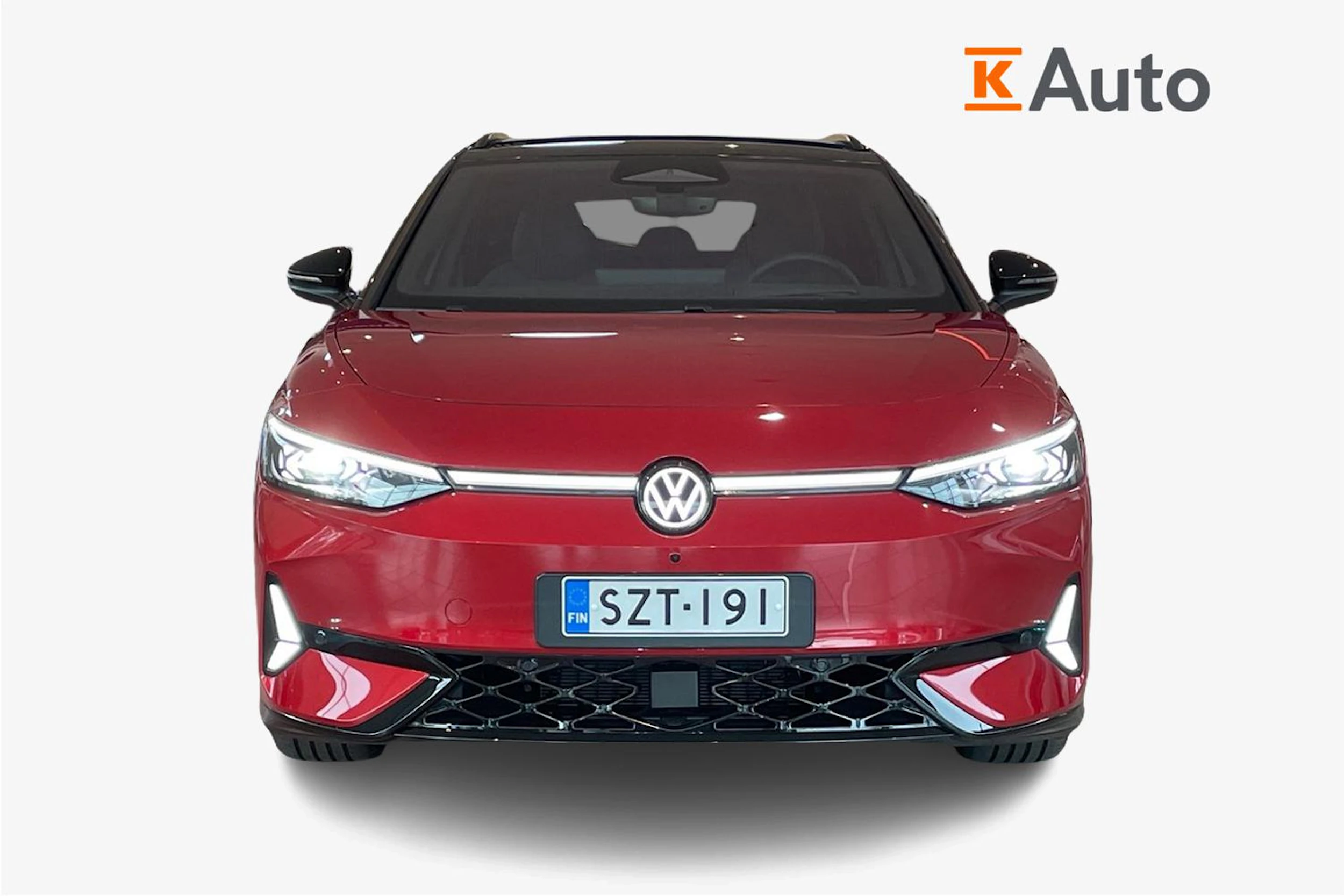 punainen Volkswagen ID.7 2026 kuva 4.