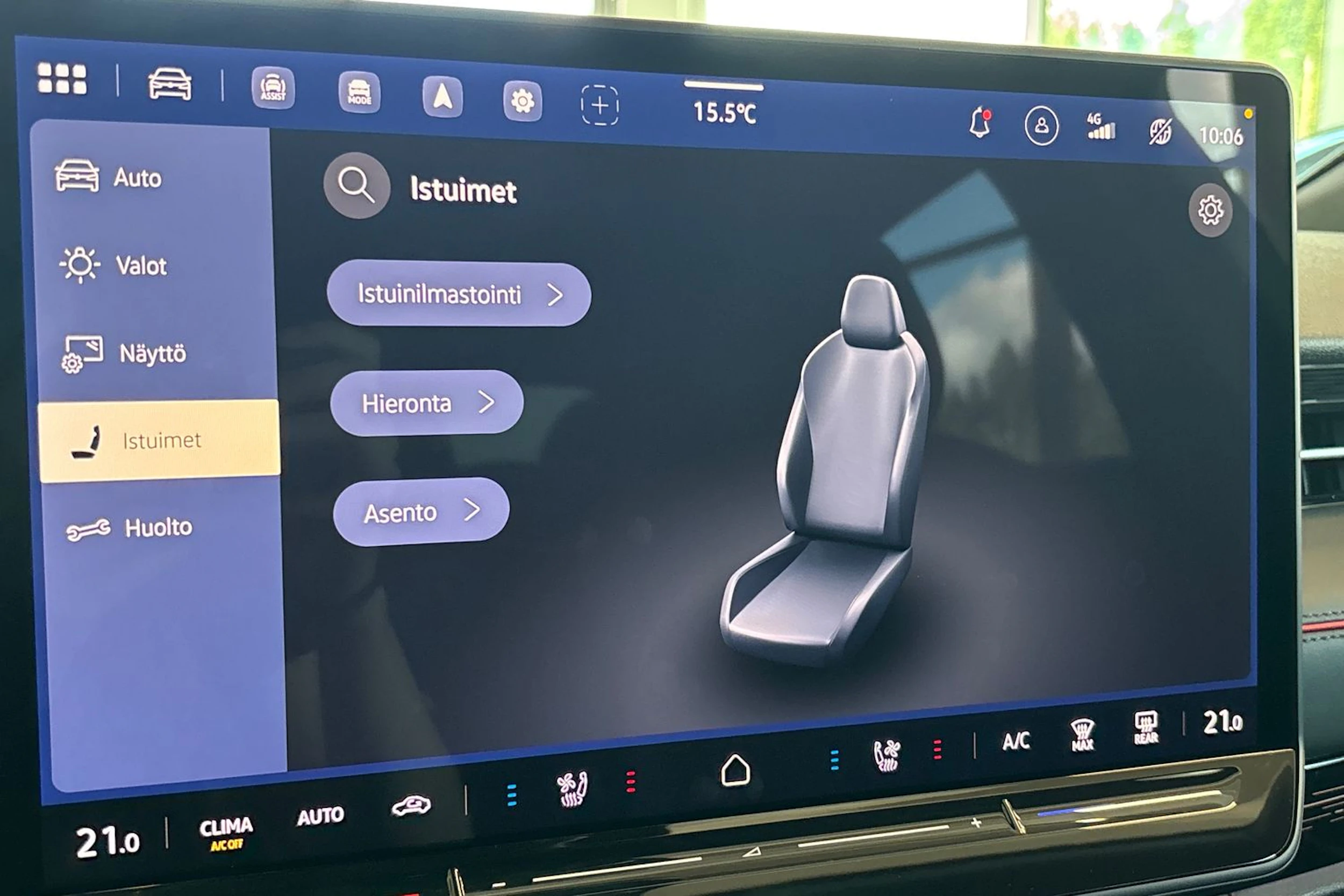 punainen Volkswagen ID.7 2026 kuva 33.