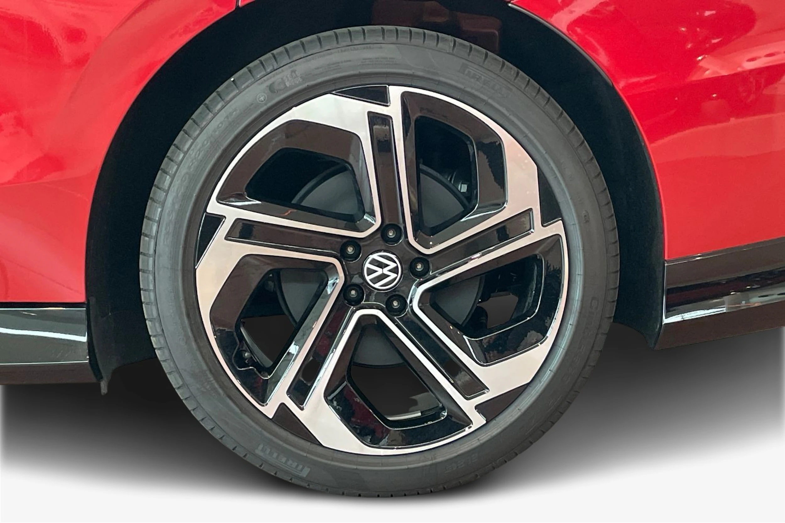punainen Volkswagen ID.7 2026 kuva 9.