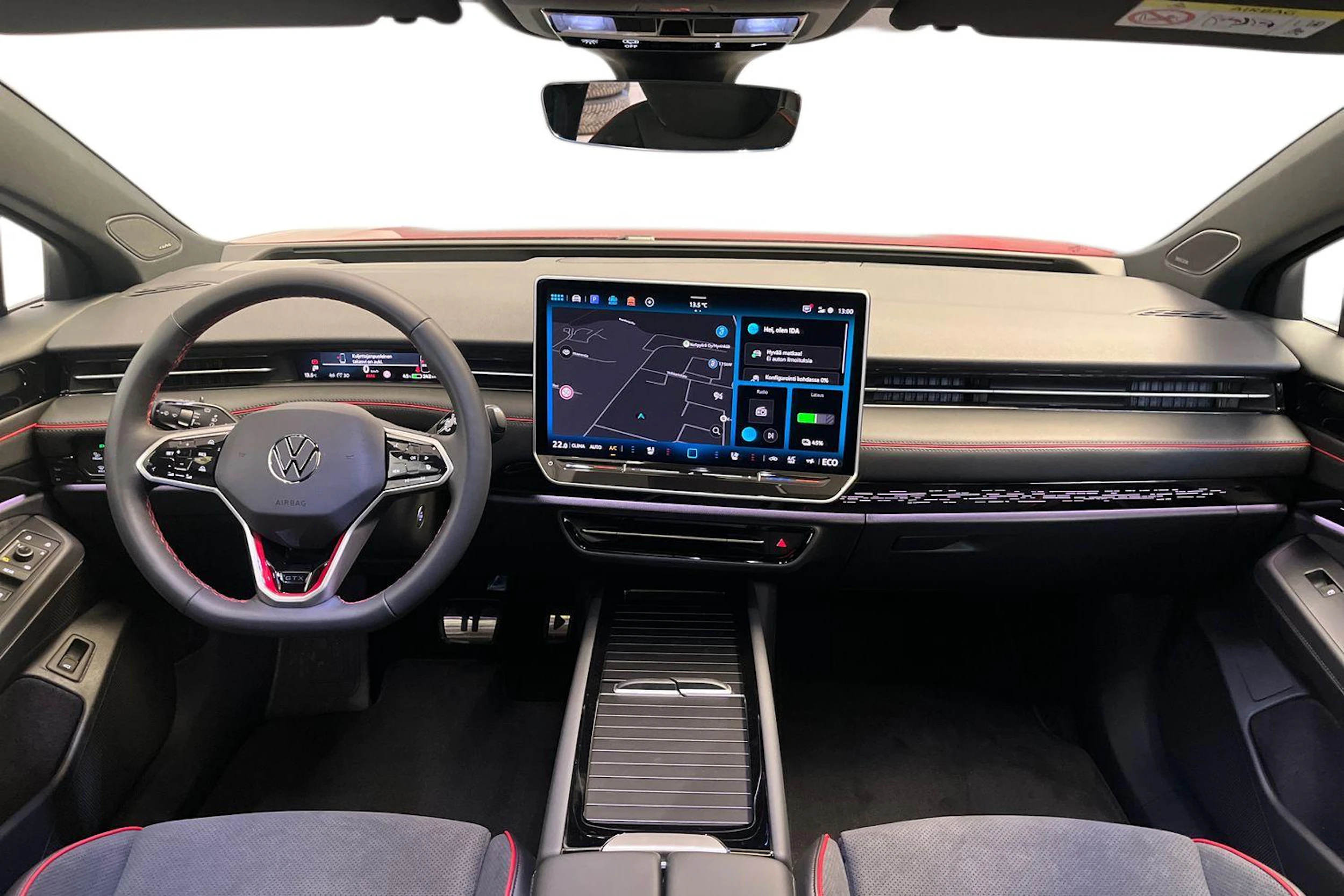 punainen Volkswagen ID.7 2026 kuva 7.