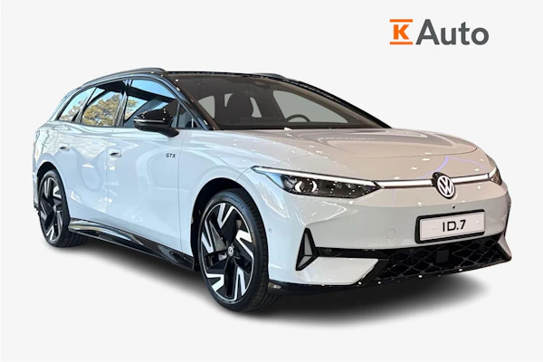 Volkswagen ID.7 Tourer GTX 4MOTION Premium Limited 250 kW Akku 86 kWh |  Takuu 5 vuotta tai 100 000 km | Vetokoukku