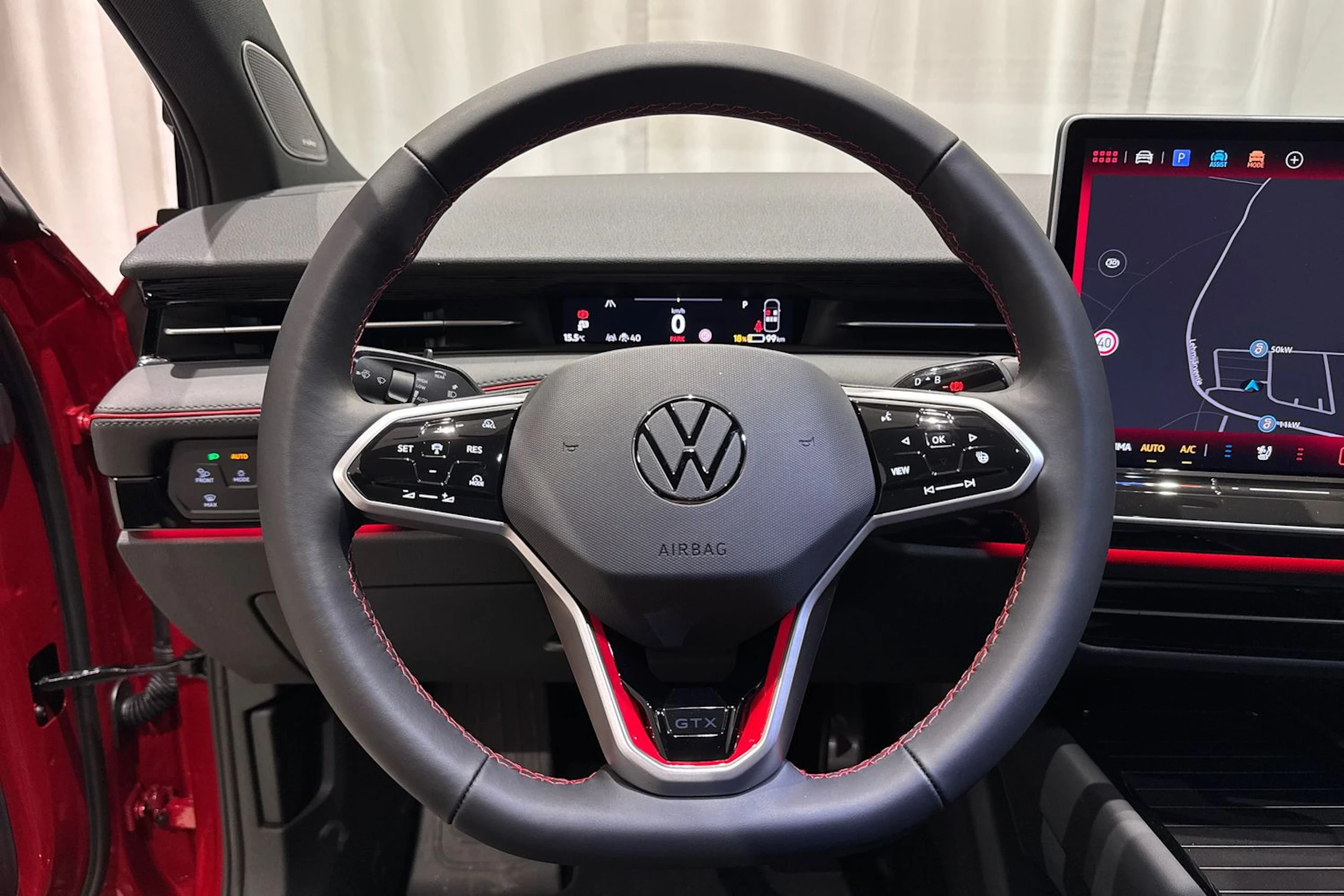 met. punainen Volkswagen ID.7 2026 kuva 16.