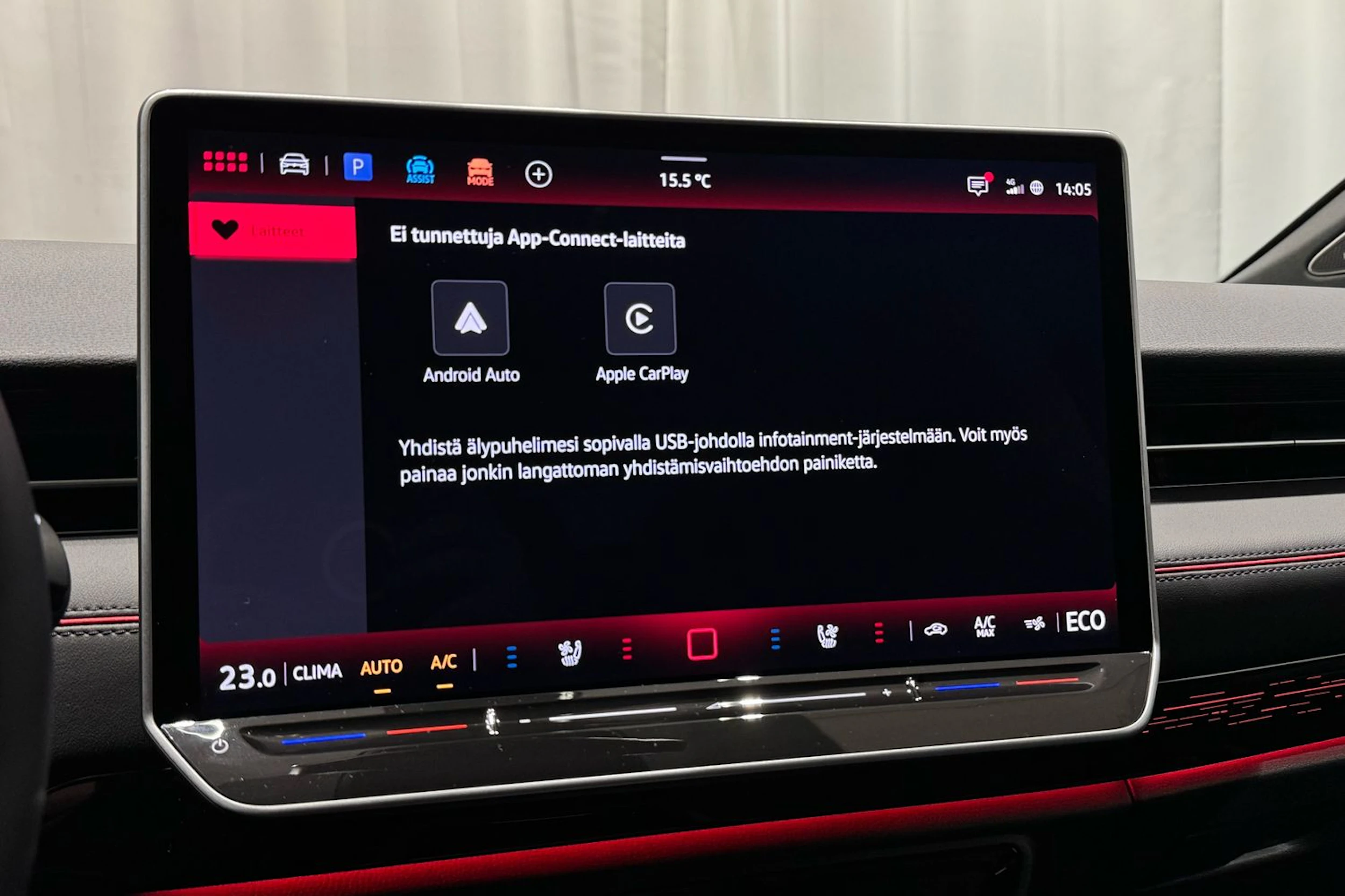 met. punainen Volkswagen ID.7 2026 kuva 21.