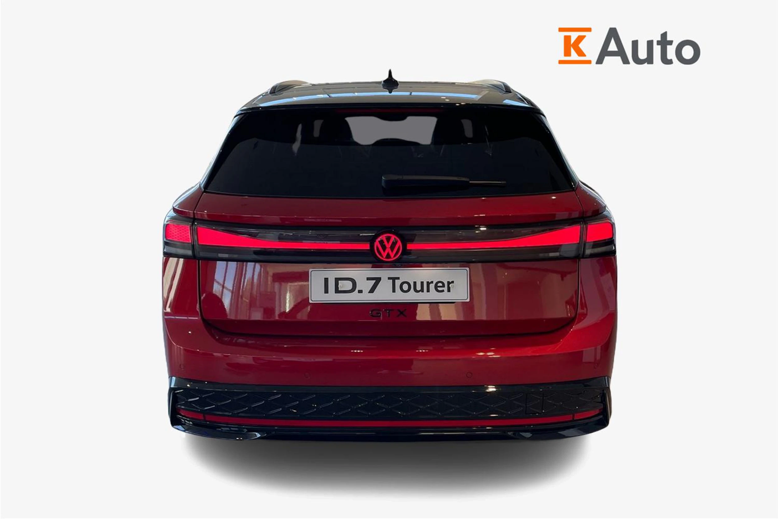 punainen Volkswagen ID.7 2026 kuva 3.