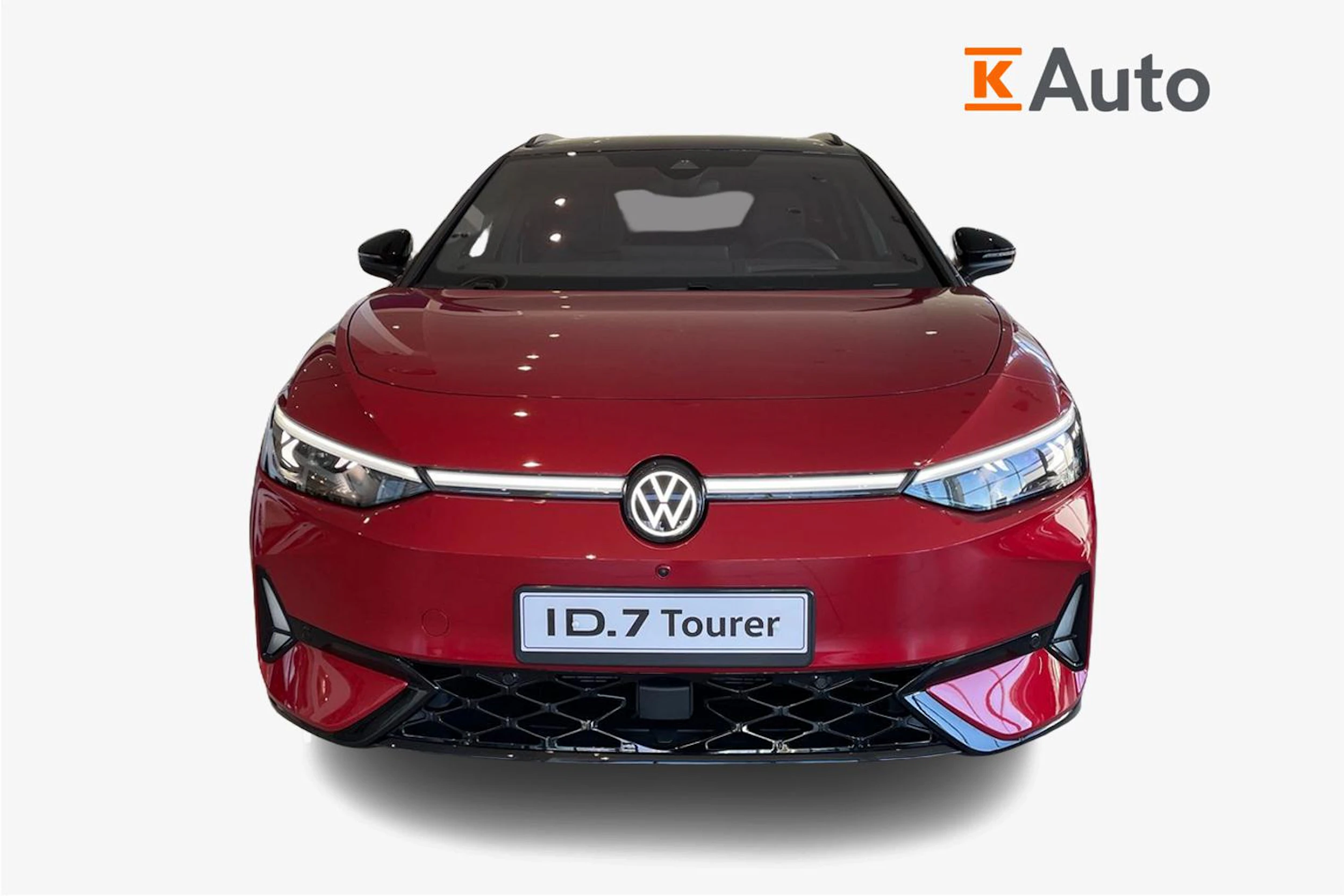 punainen Volkswagen ID.7 2026 kuva 4.