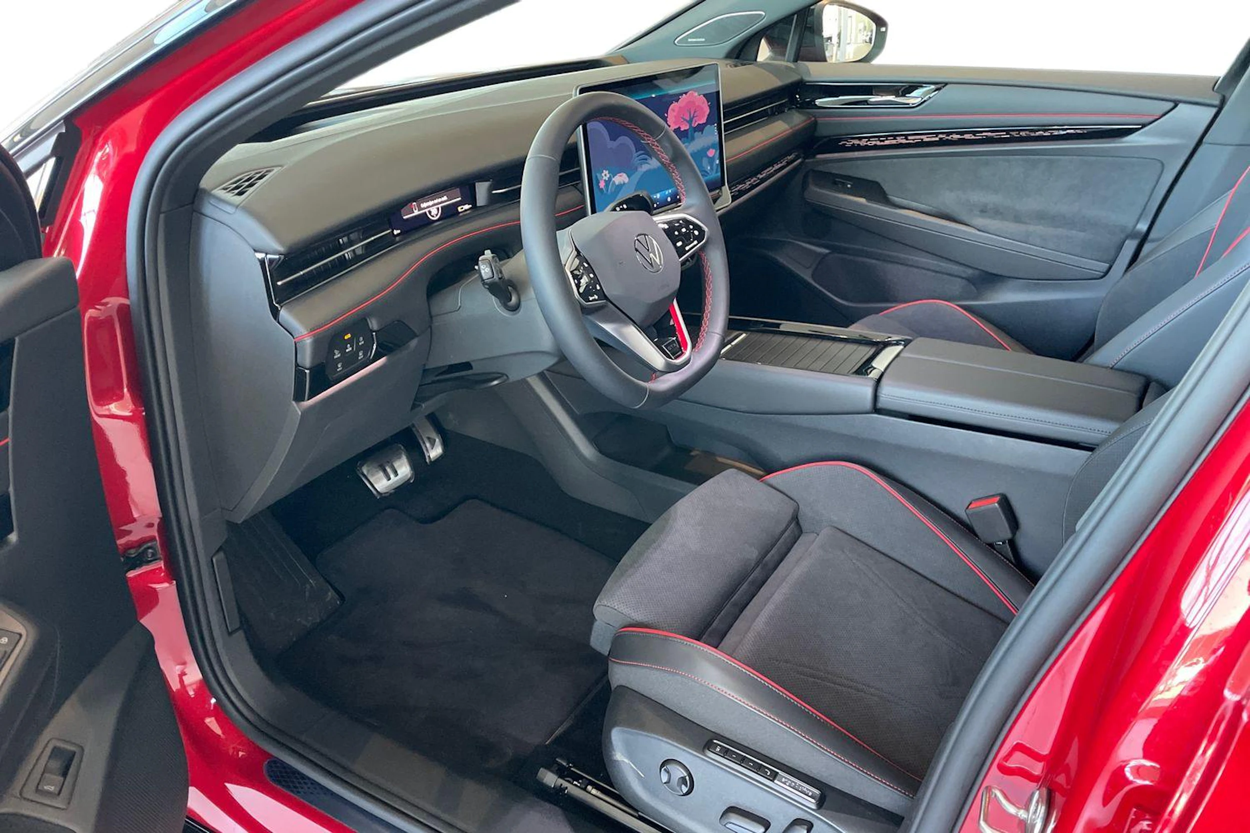 punainen Volkswagen ID.7 2026 kuva 6.
