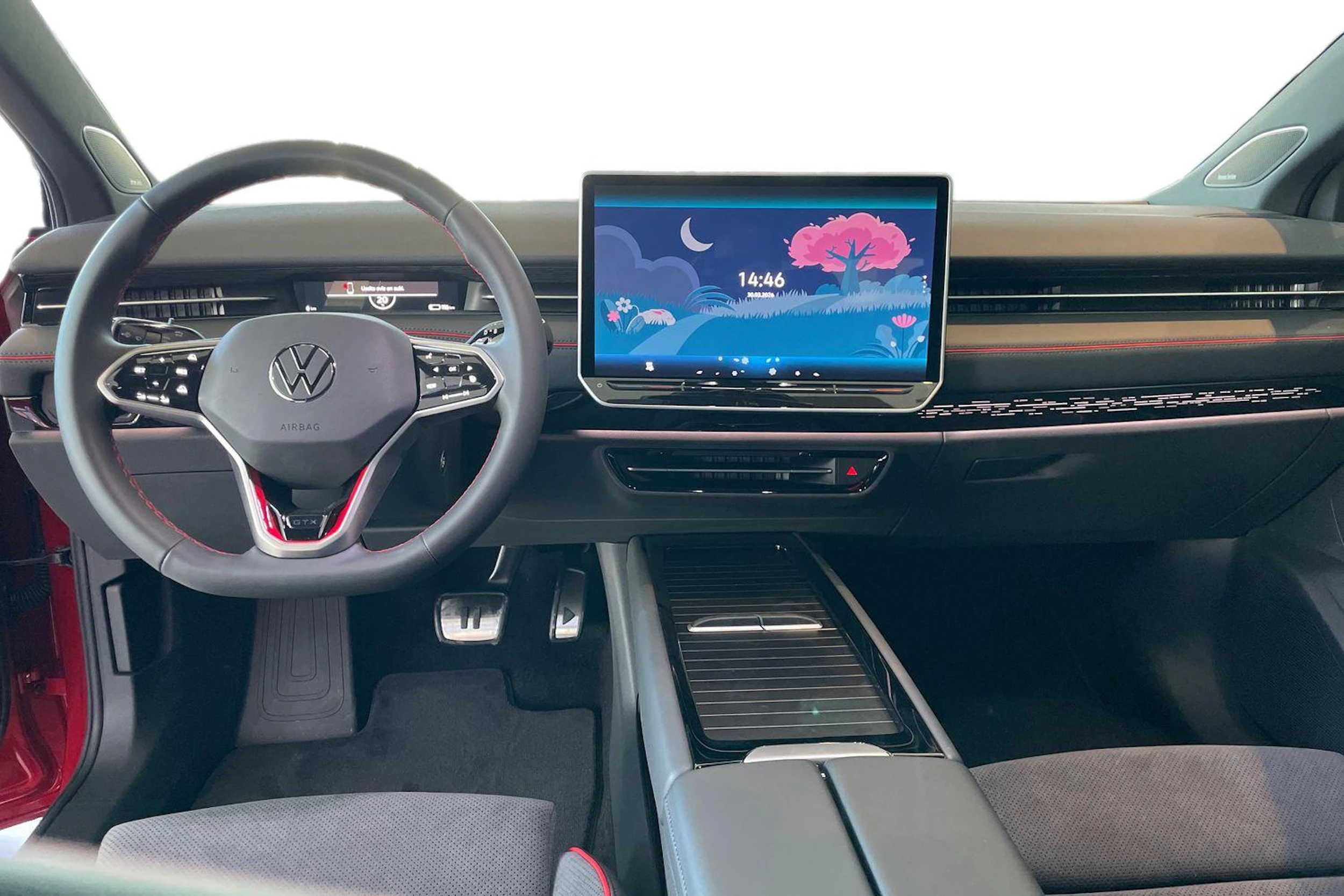 punainen Volkswagen ID.7 2026 kuva 7.