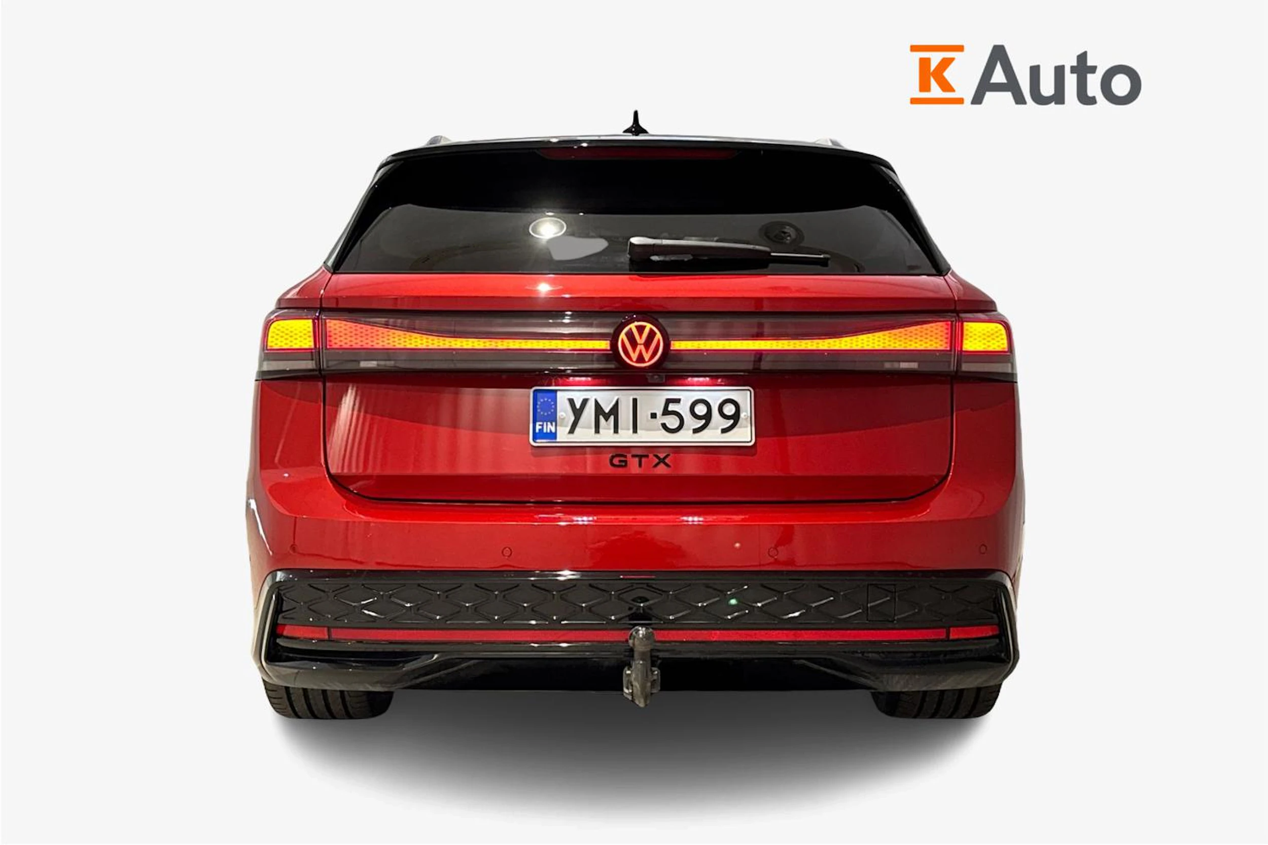 punainen Volkswagen ID.7 2026 kuva 3.