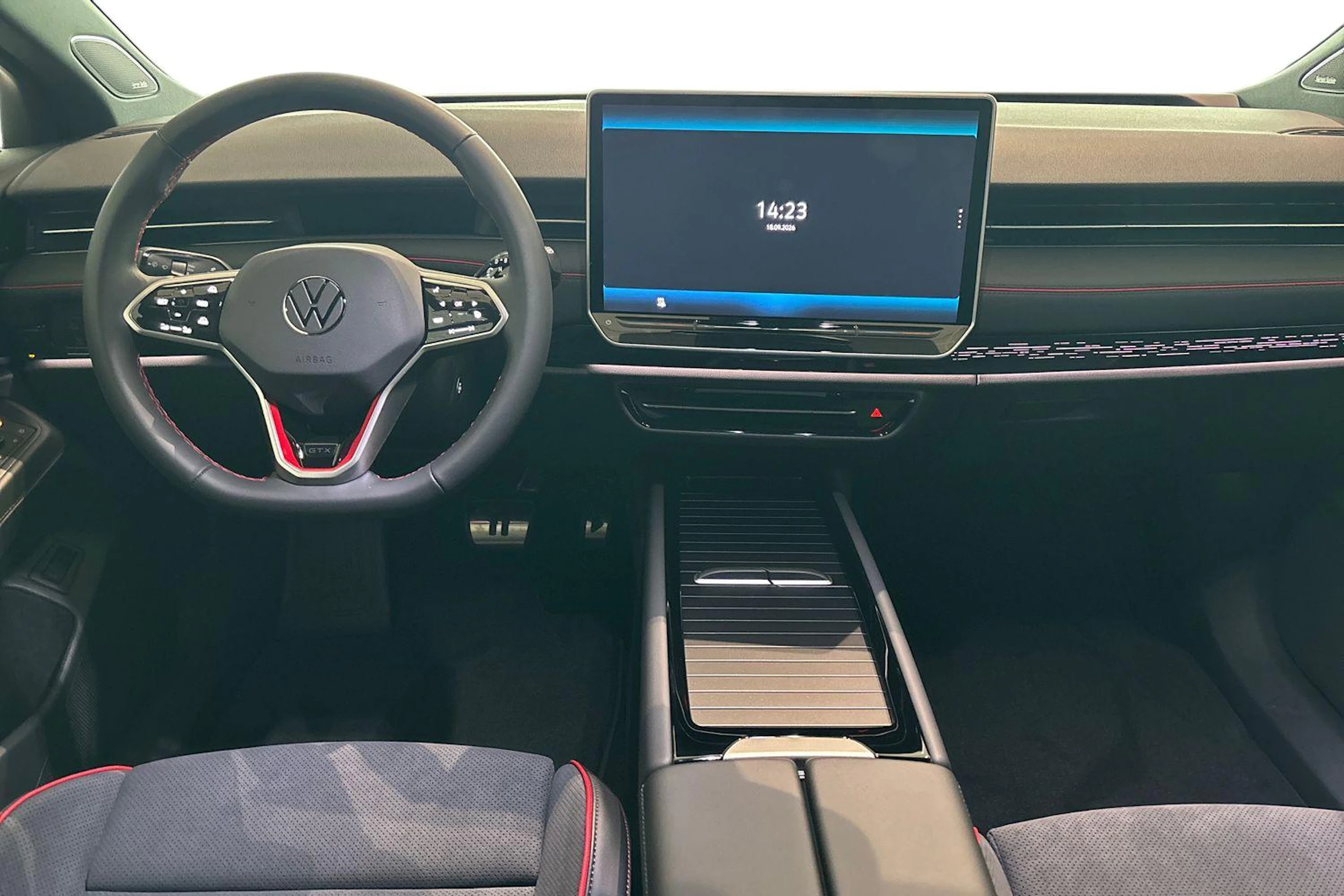 punainen Volkswagen ID.7 2026 kuva 7.