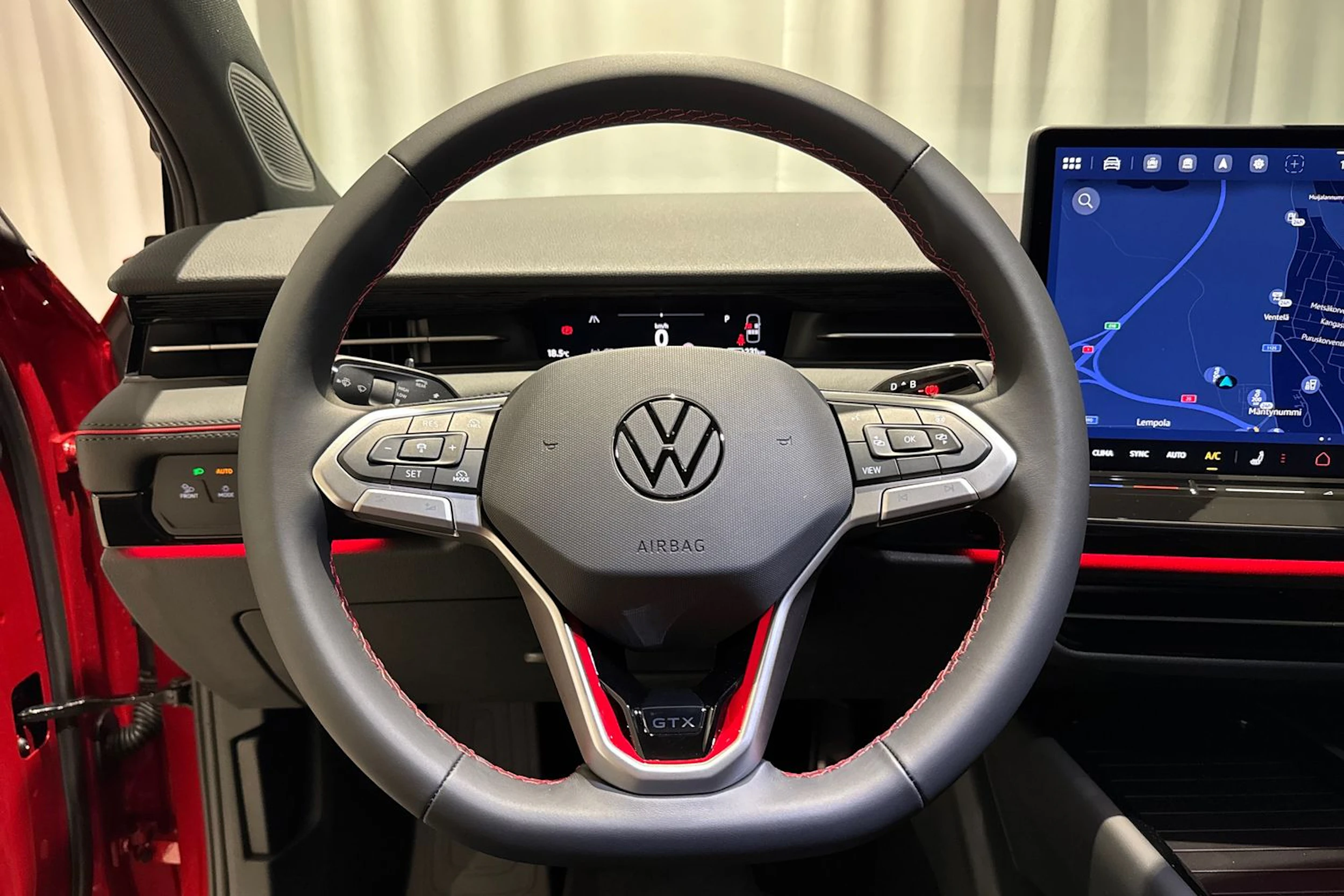 met. punainen Volkswagen ID.7 2027 kuva 15.