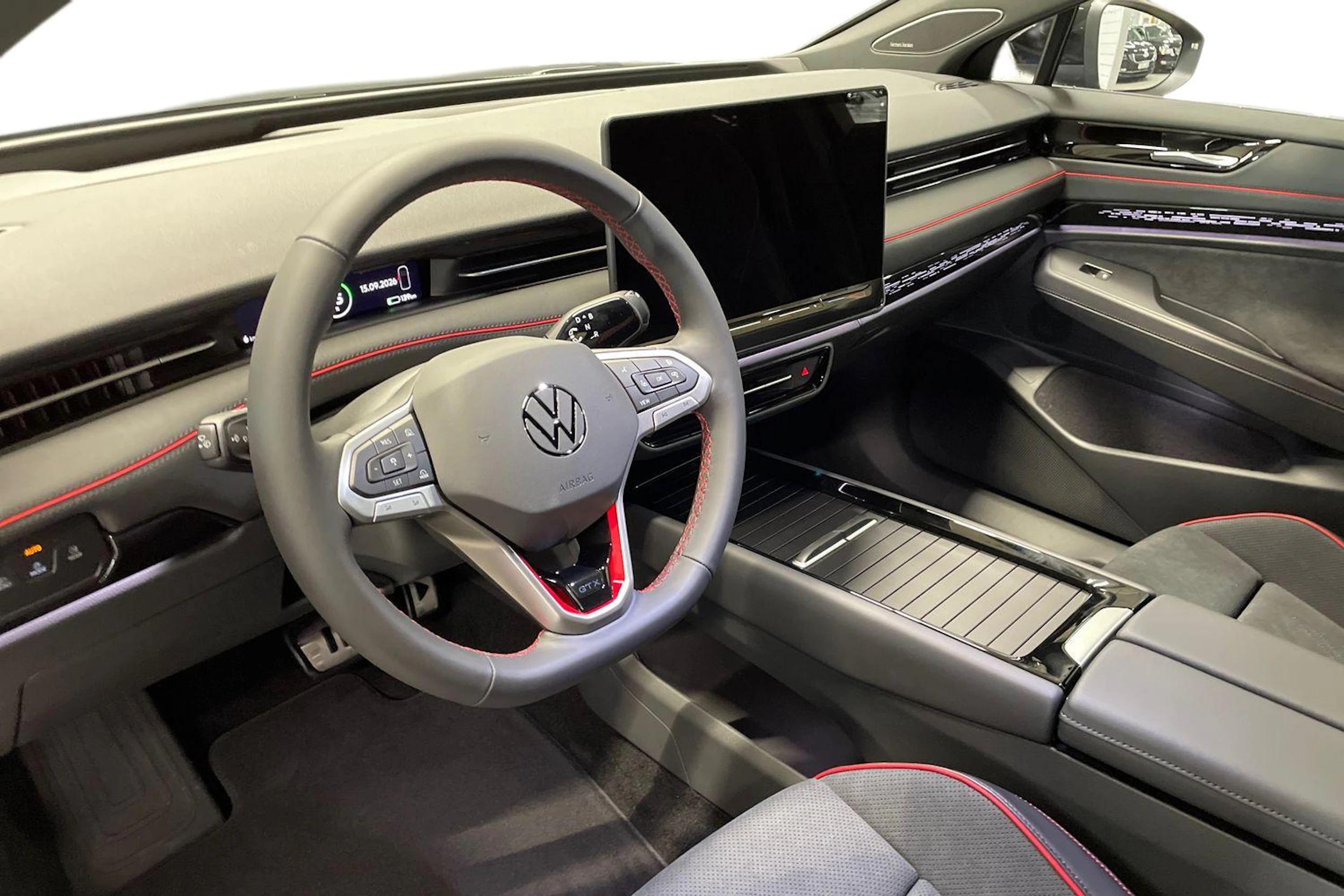 sininen Volkswagen ID.7 2027 kuva 6.