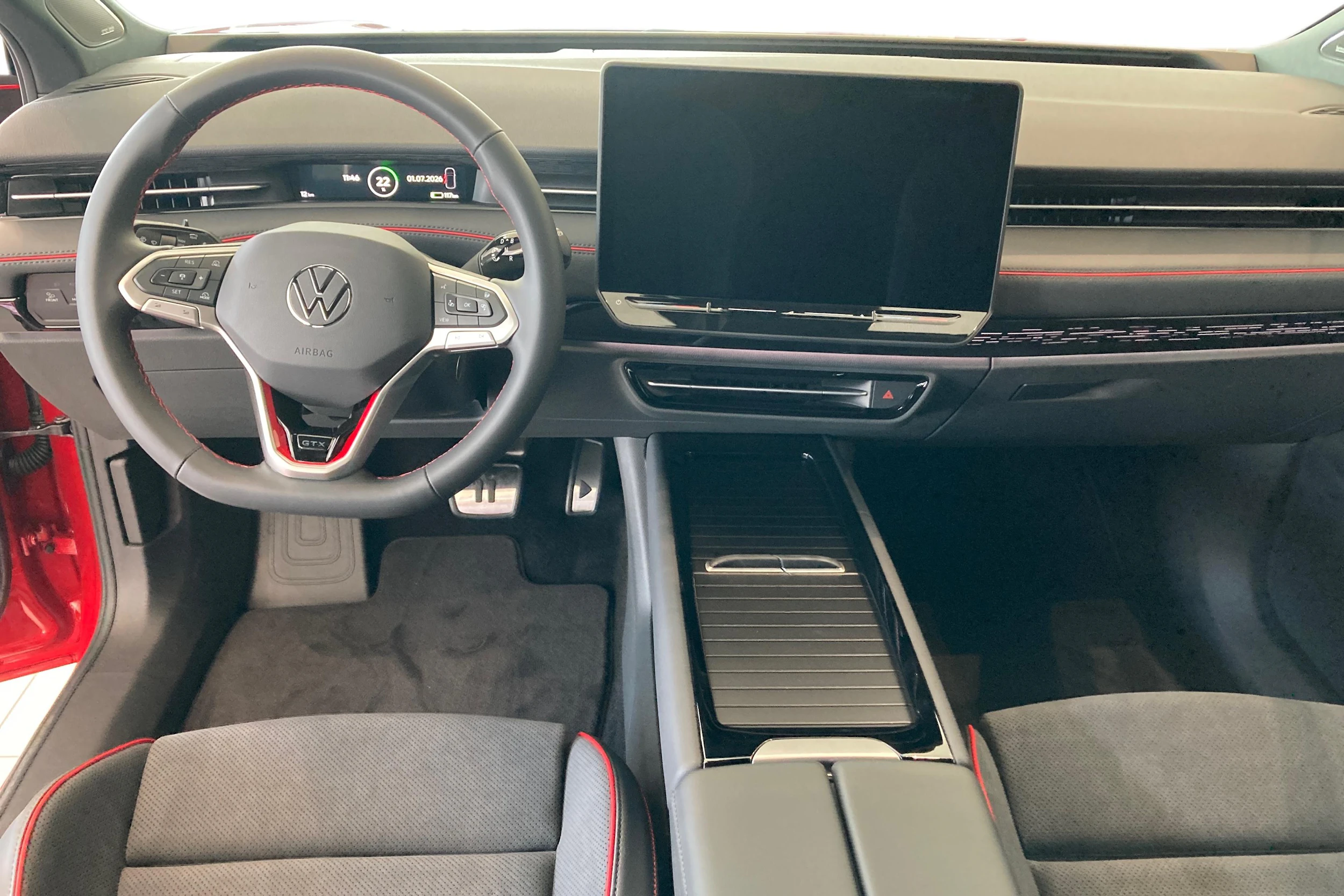 punainen Volkswagen ID.7 2027 kuva 7.