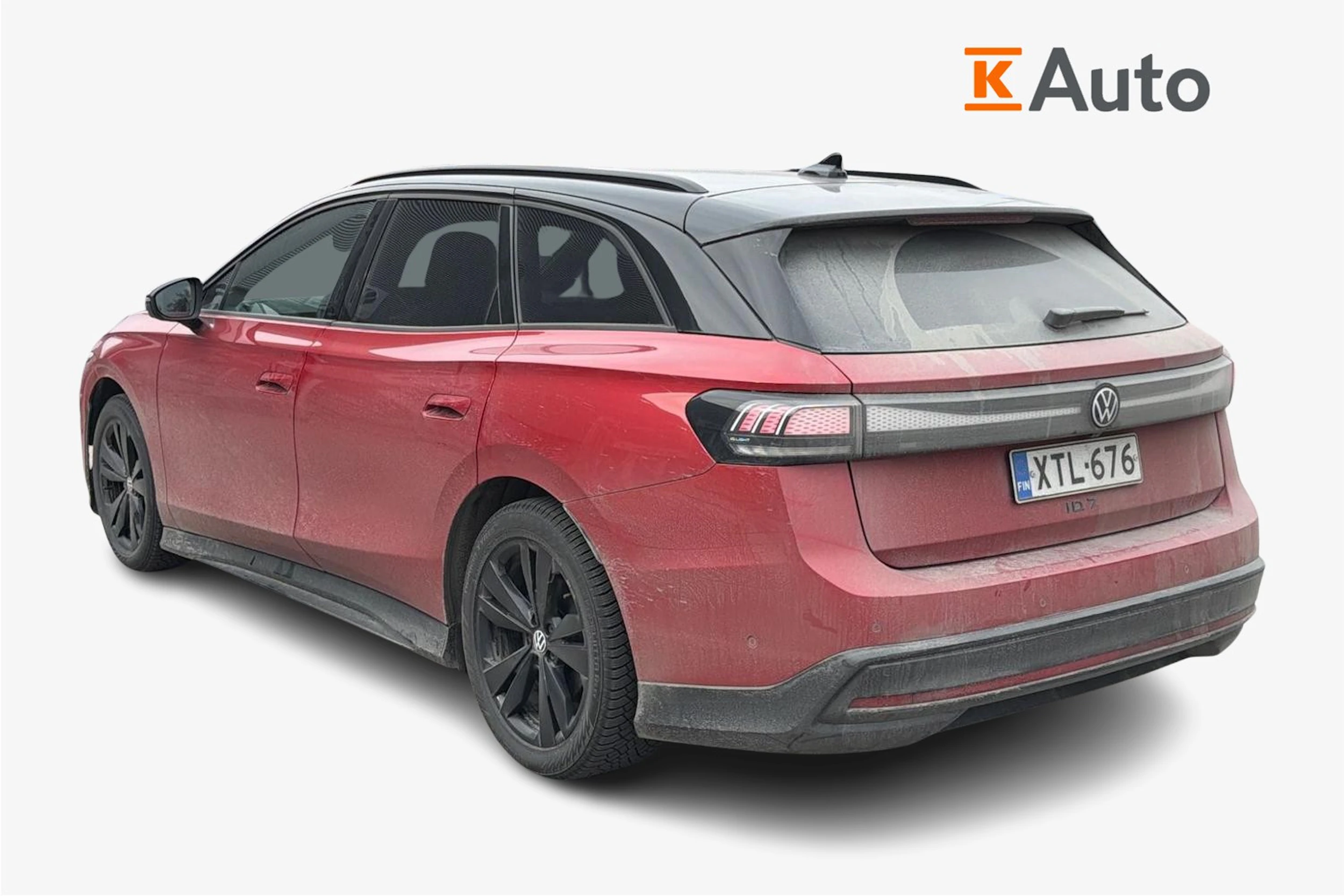 punainen Volkswagen ID.7 2025 kuva 2.