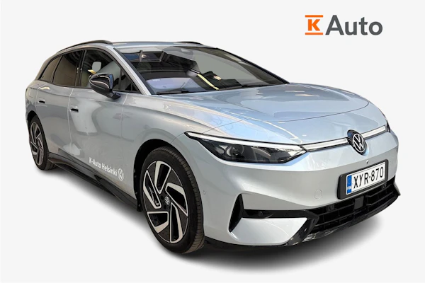Volkswagen ID.7 Tourer Pro Elegance 75-v Juhlamalli 210 kW, akku 77 kWh