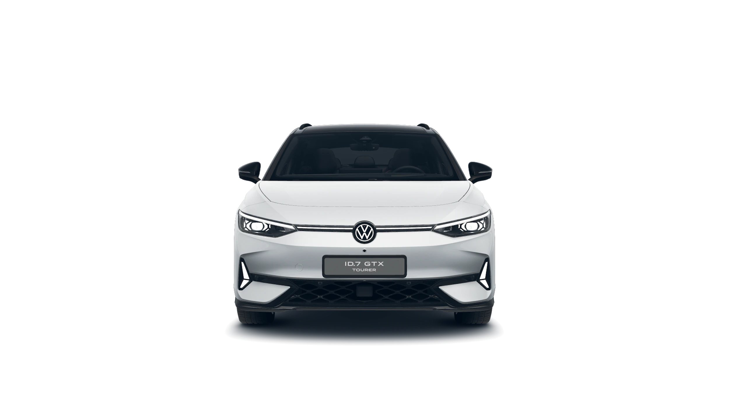 Glacier White -metalliväri Black -normaaliväri Volkswagen ID.7 Tourer 2026 kuva 2.