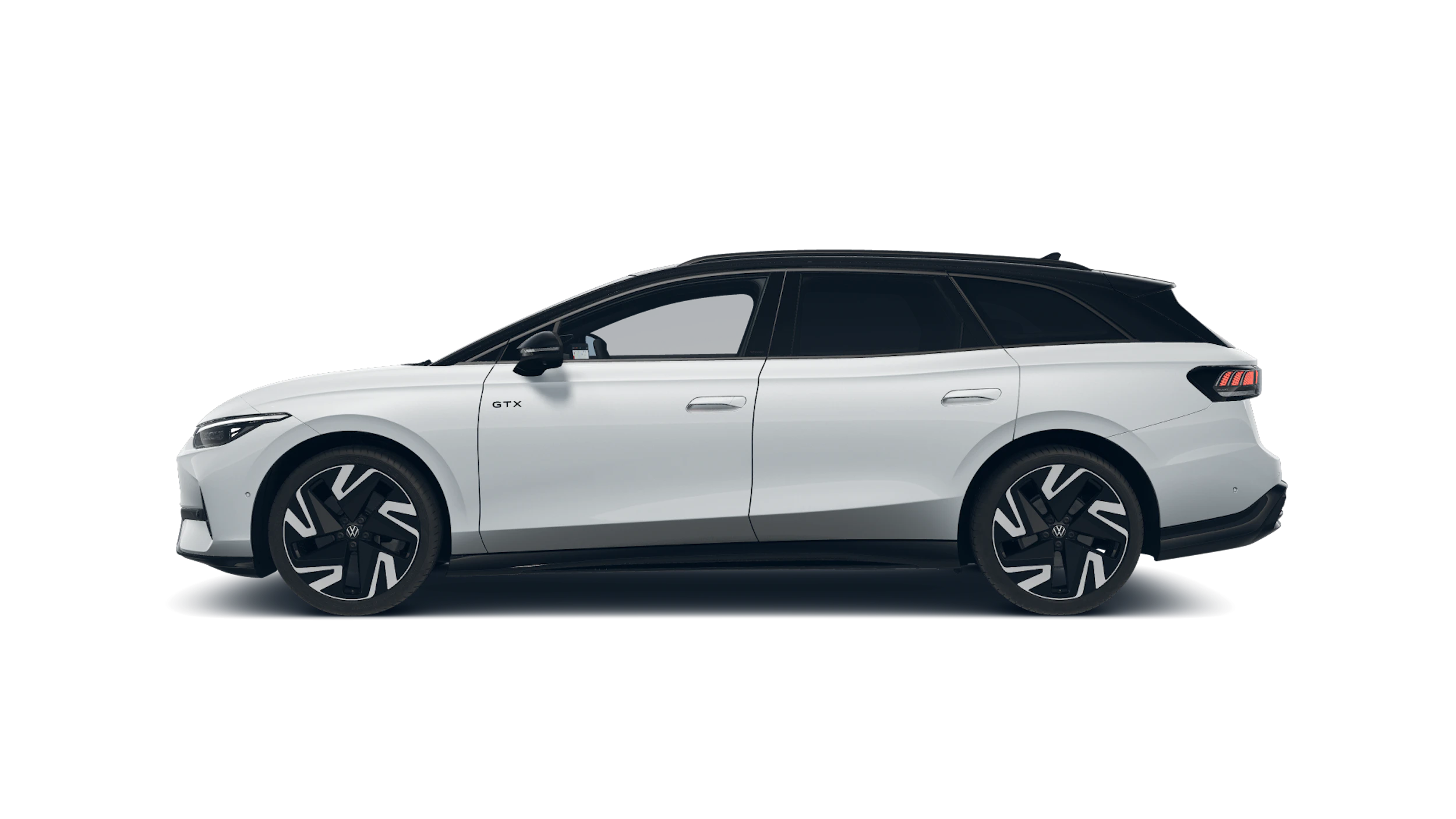 Glacier White -metalliväri Black -normaaliväri Volkswagen ID.7 Tourer 2026 kuva 4.