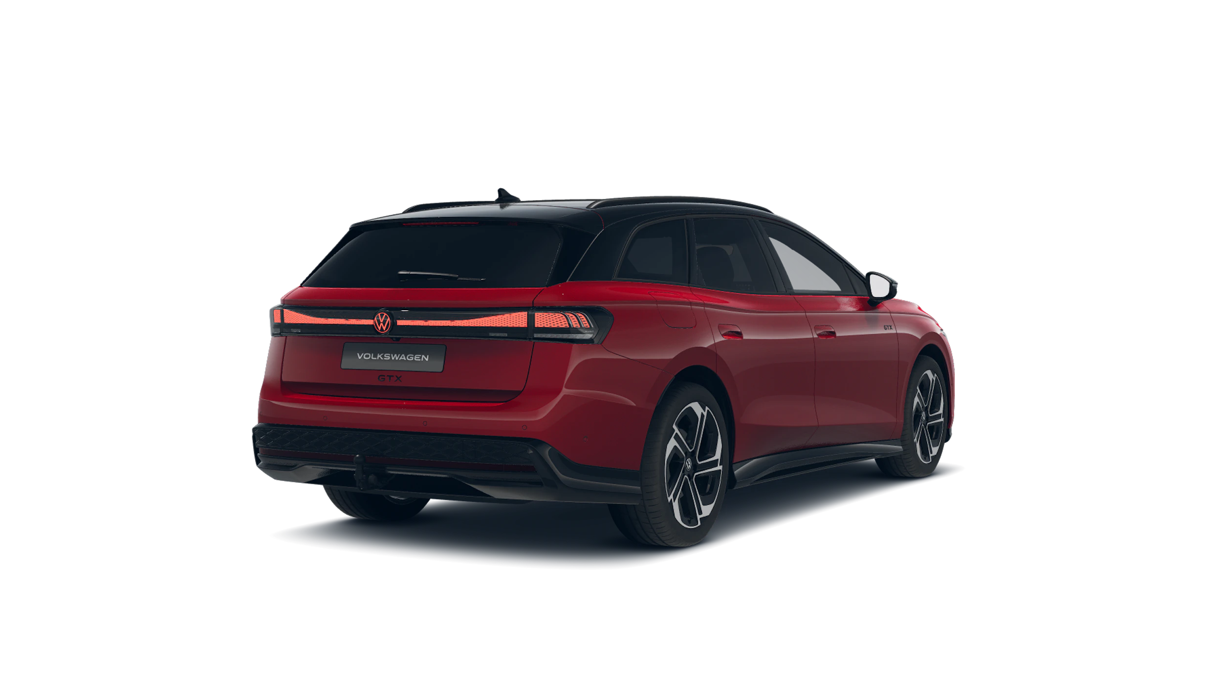 Kings Red -metalliväri Black -normaaliväri Volkswagen ID.7 Tourer 2027 kuva 7.