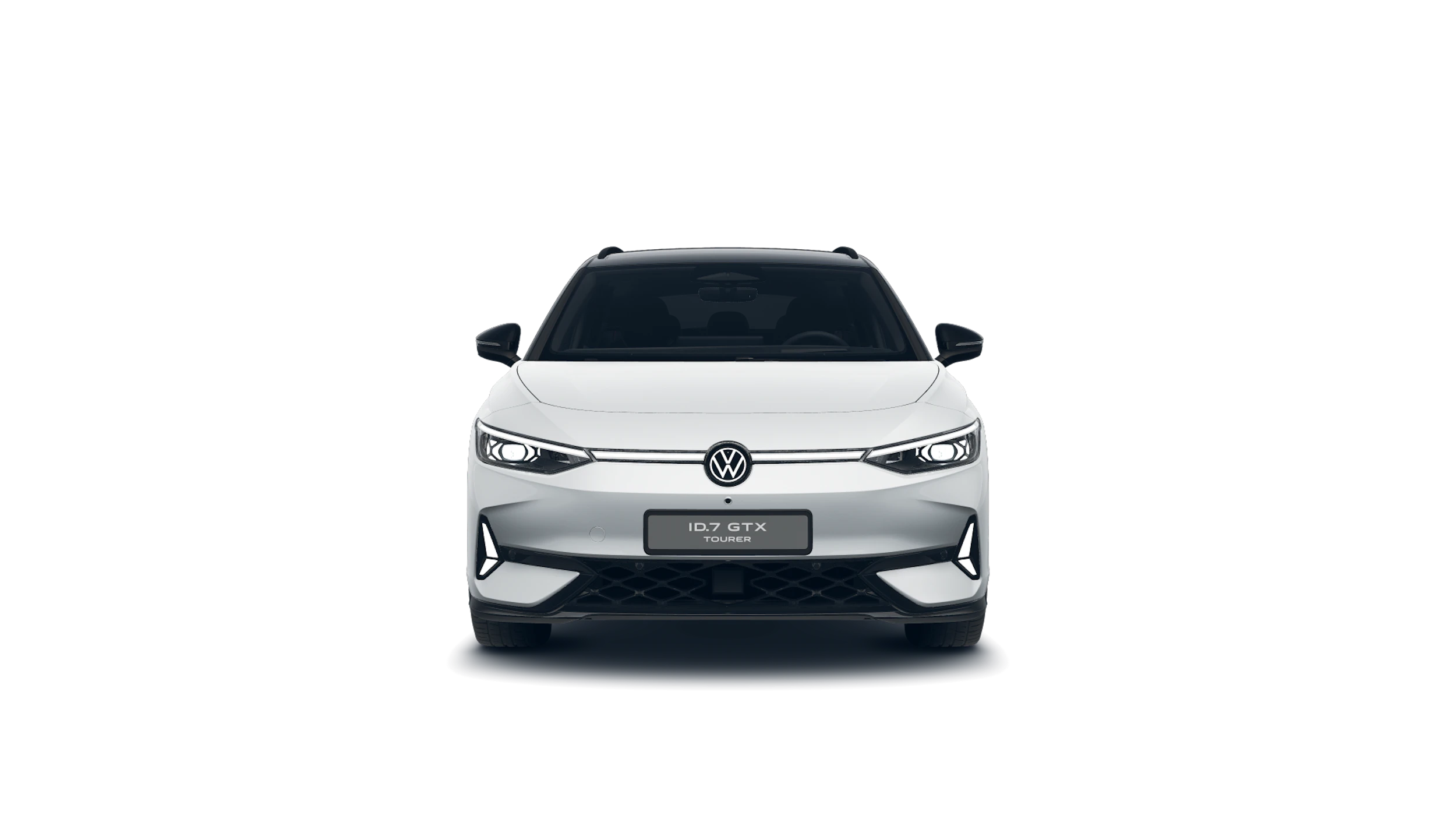 Glacier White -metalliväri Black -normaaliväri Volkswagen ID.7 Tourer 2027 kuva 2.