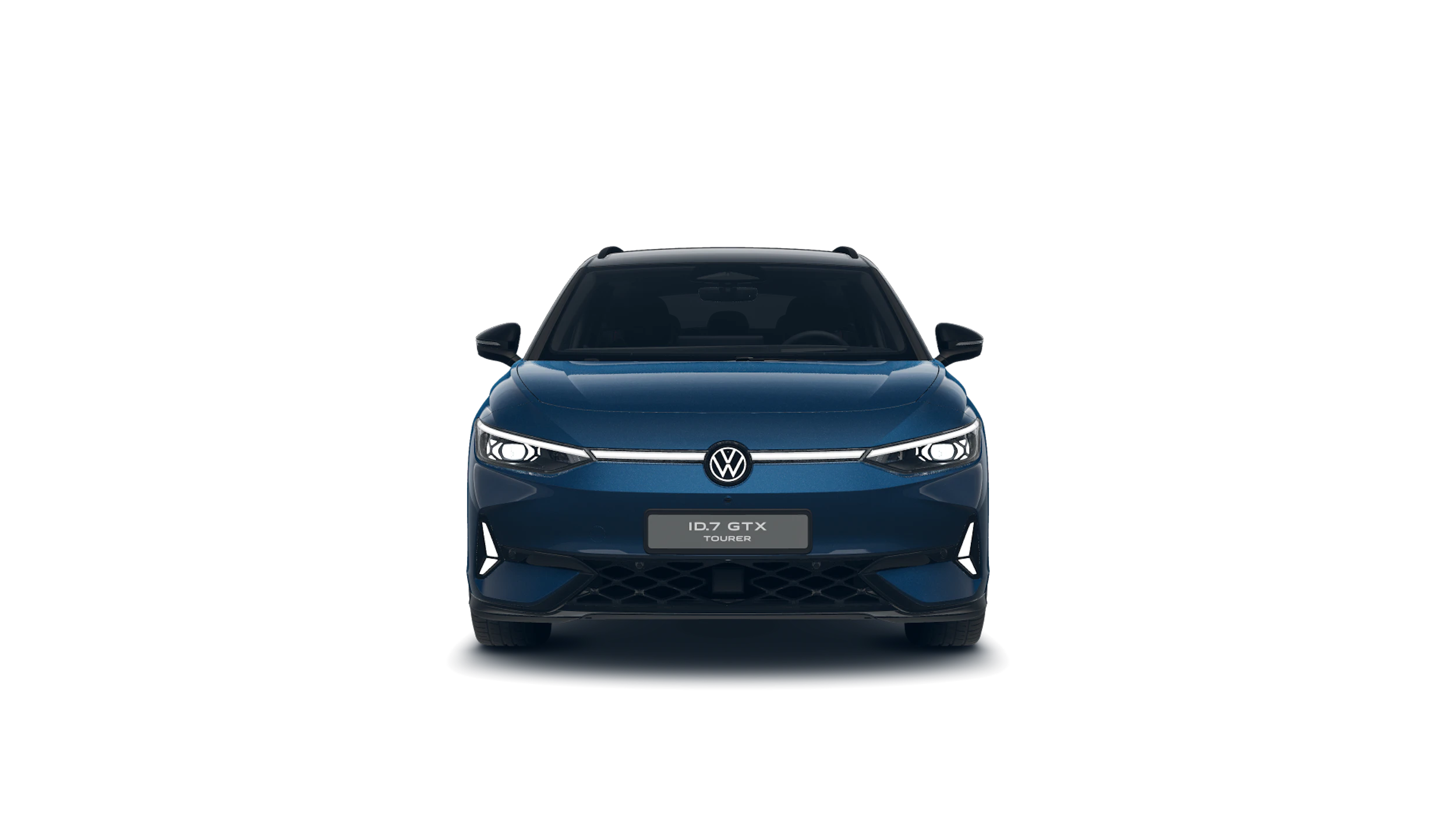 Aquamarine Blue -metalliväri Black -normaaliväri Volkswagen ID.7 Tourer 2027 kuva 2.