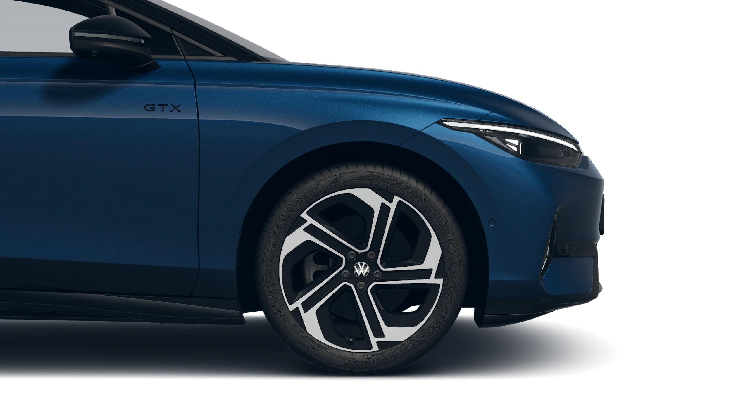 Aquamarine Blue -metalliväri Black -normaaliväri Volkswagen ID.7 Tourer 2027 kuva 9.