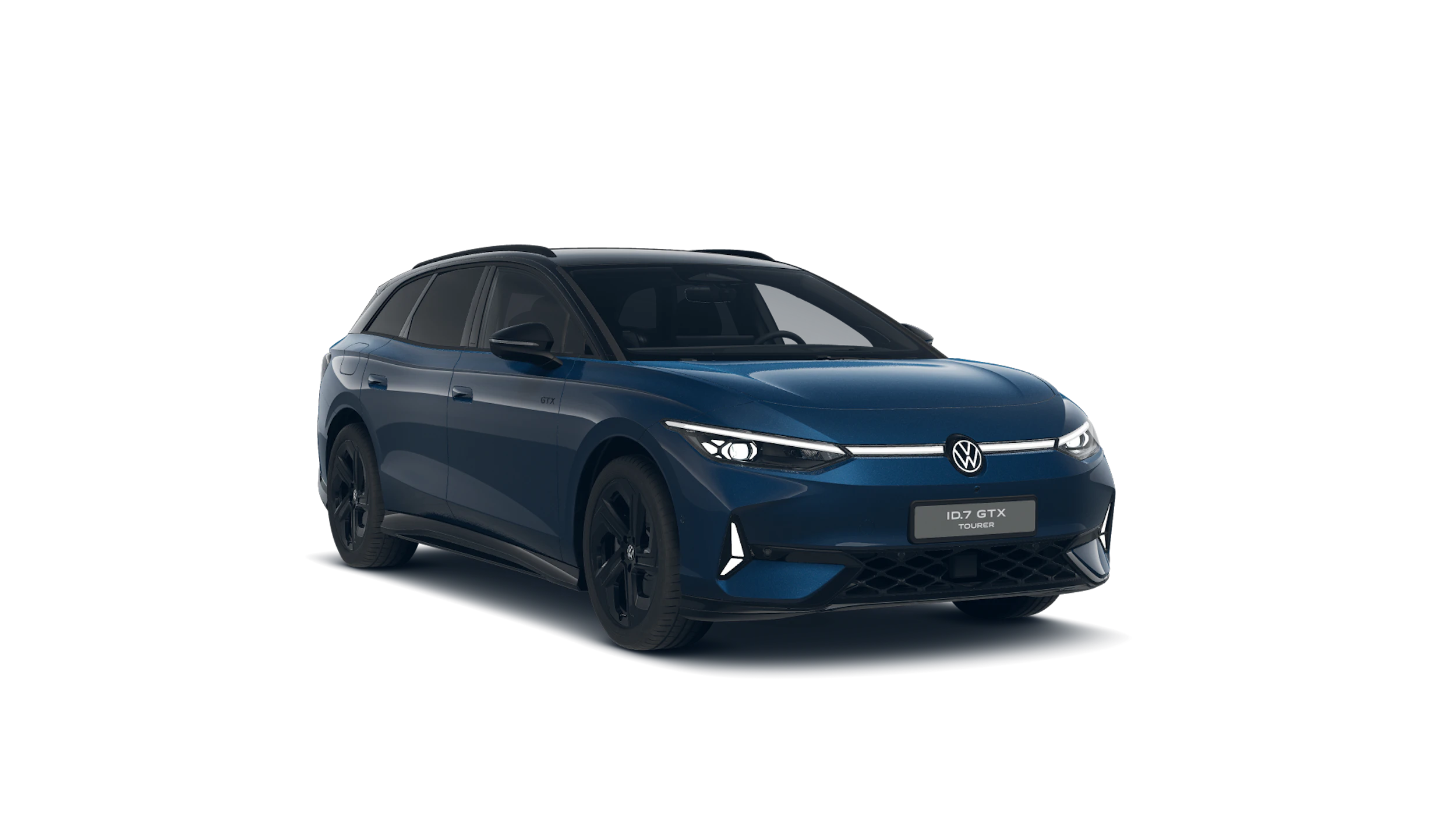 Aquamarine Blue -metalliväri Black -normaaliväri Volkswagen ID.7 Tourer 2027 kuva 1.