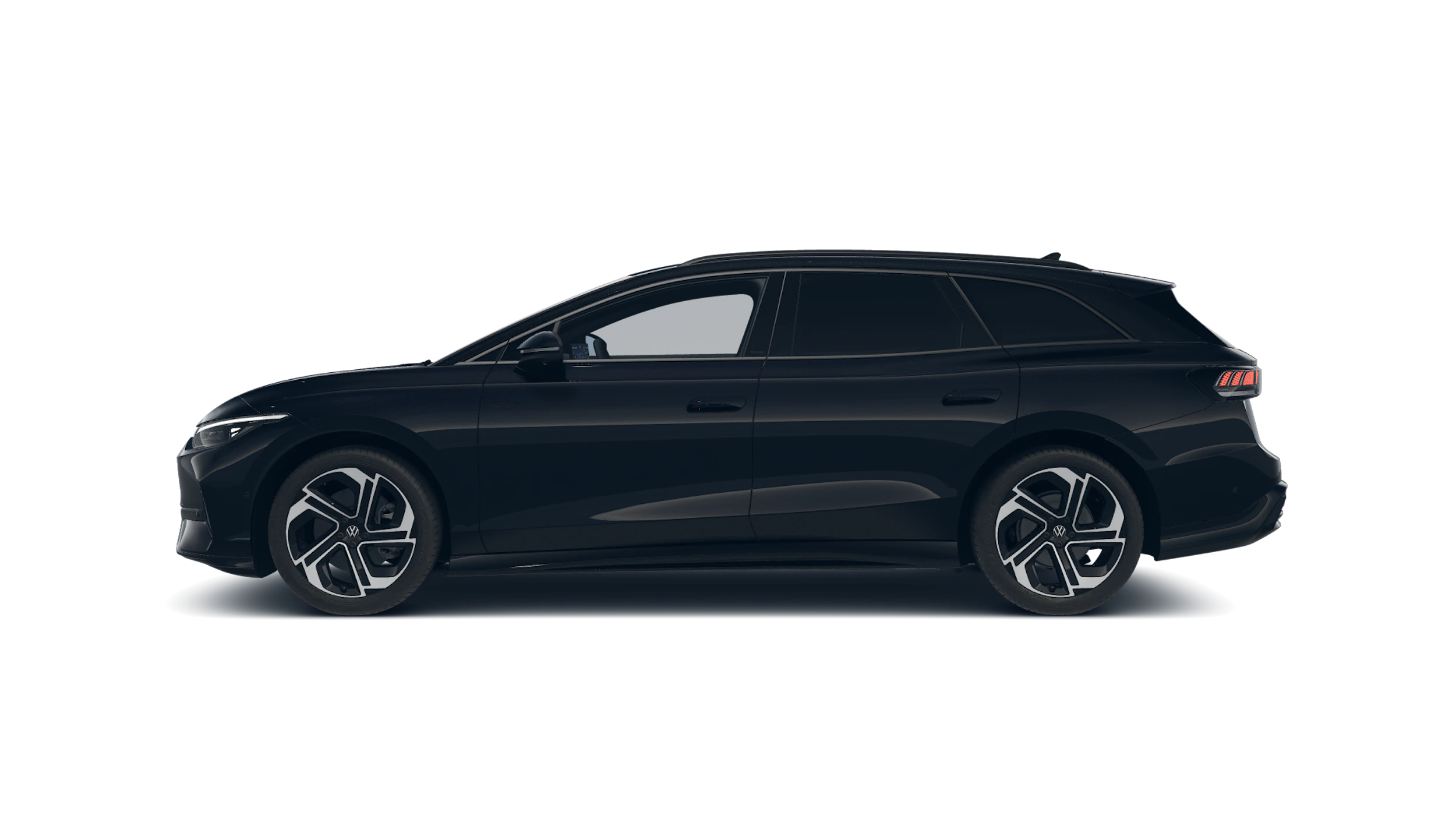 Grenadilla Black -metalliväri Volkswagen ID.7 Tourer 2027 kuva 4.