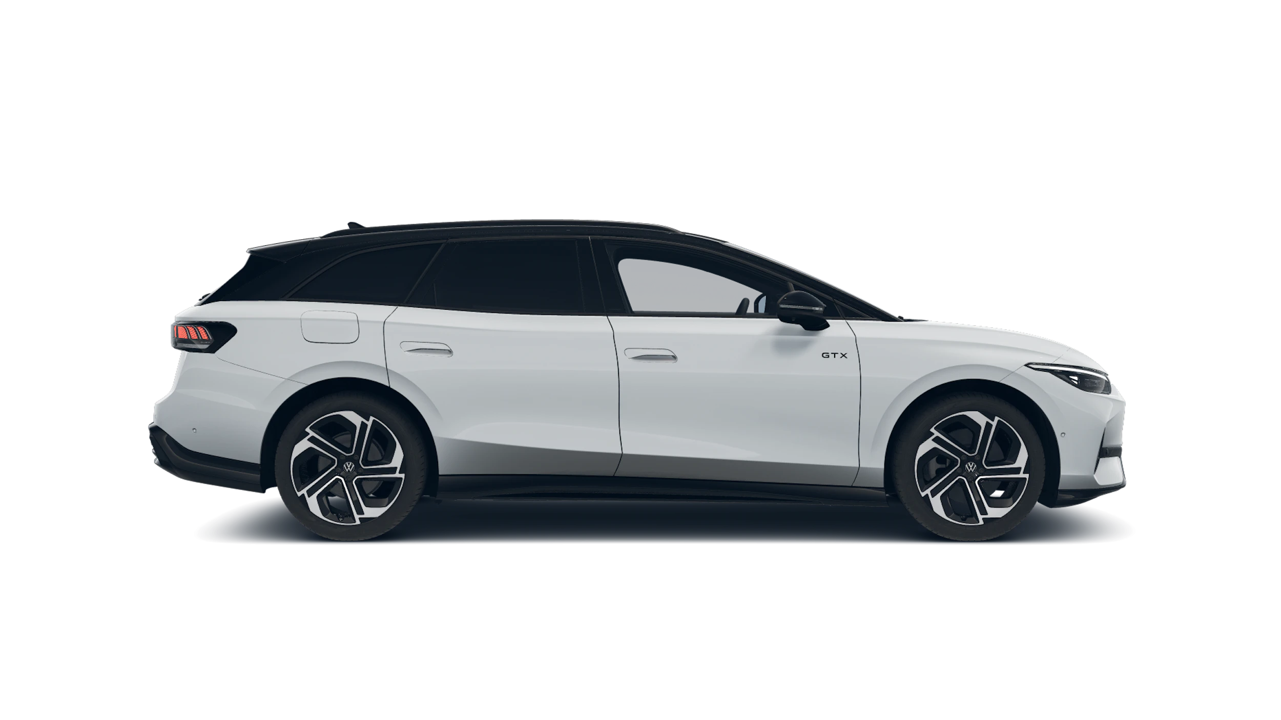 Glacier White -metalliväri Black -normaaliväri Volkswagen ID.7 Tourer 2027 kuva 8.