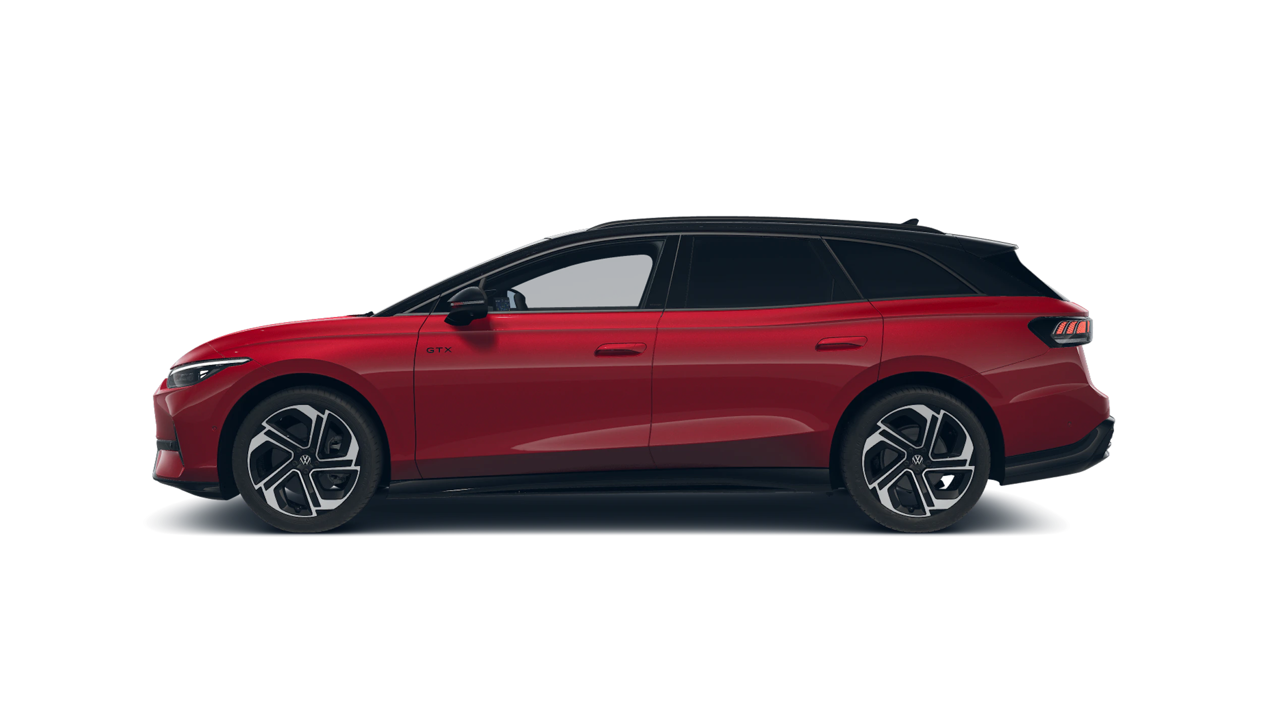 Kings Red -metalliväri Black -normaaliväri Volkswagen ID.7 Tourer 2027 kuva 4.