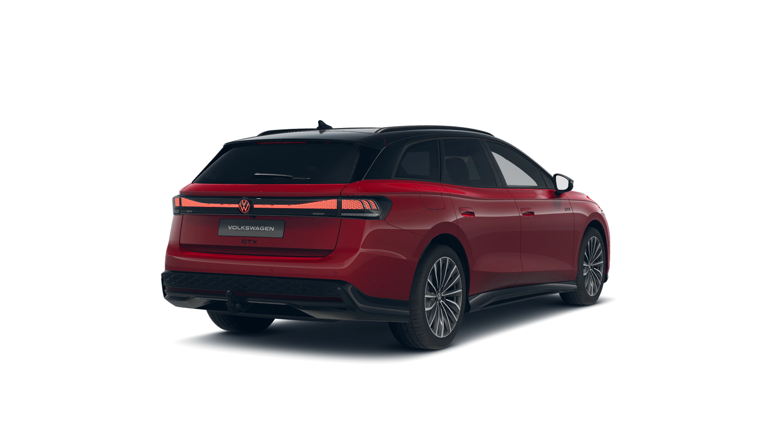 Kings Red -metalliväri Black -normaaliväri Volkswagen ID.7 Tourer 2027 kuva 7.