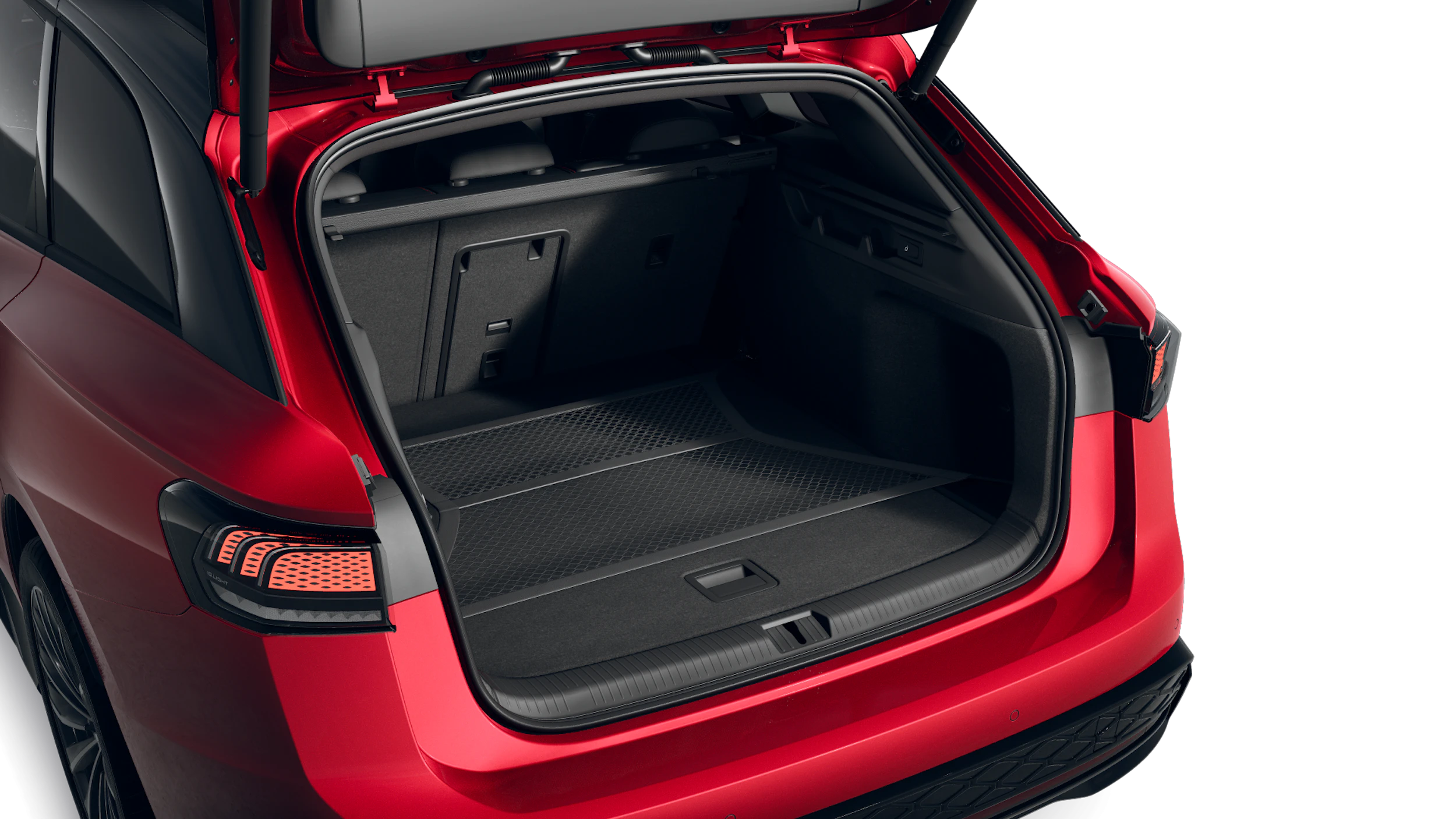 Kings Red -metalliväri Black -normaaliväri Volkswagen ID.7 Tourer 2027 kuva 14.