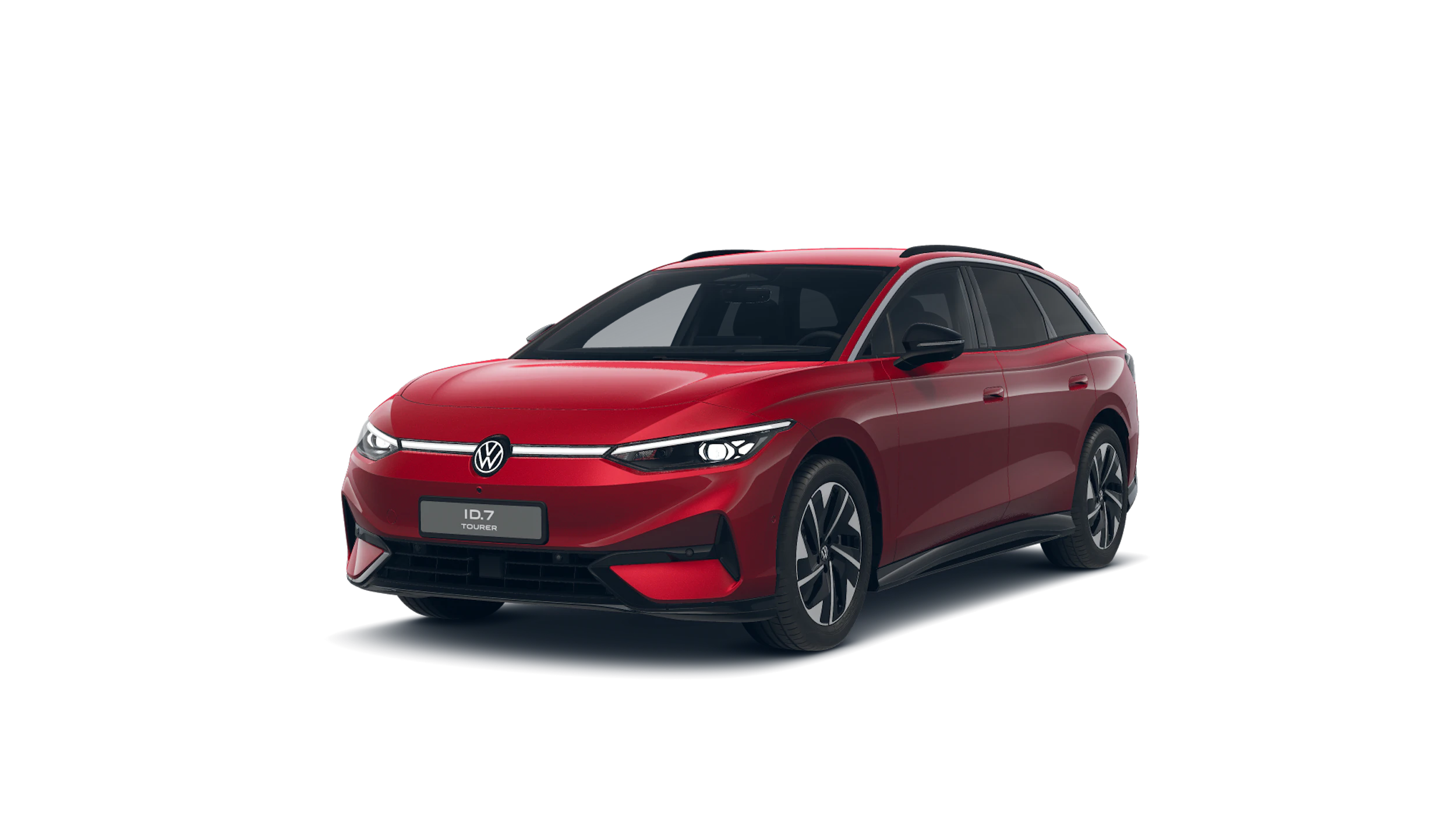 Kings Red -metalliväri Volkswagen ID.7 Tourer 2027 kuva 3.