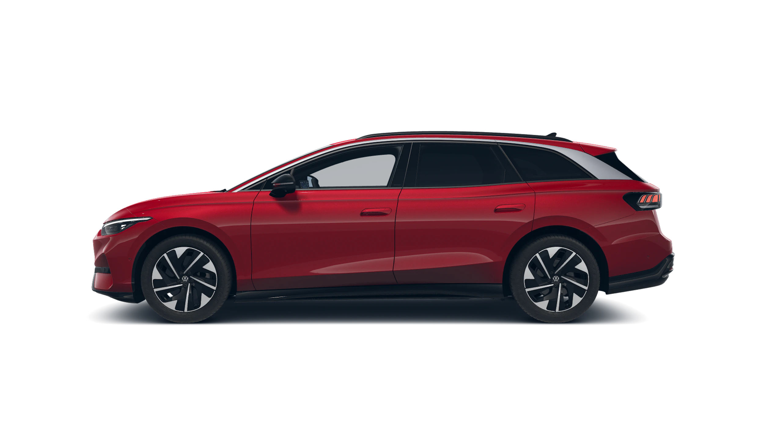 Kings Red -metalliväri Volkswagen ID.7 Tourer 2027 kuva 4.