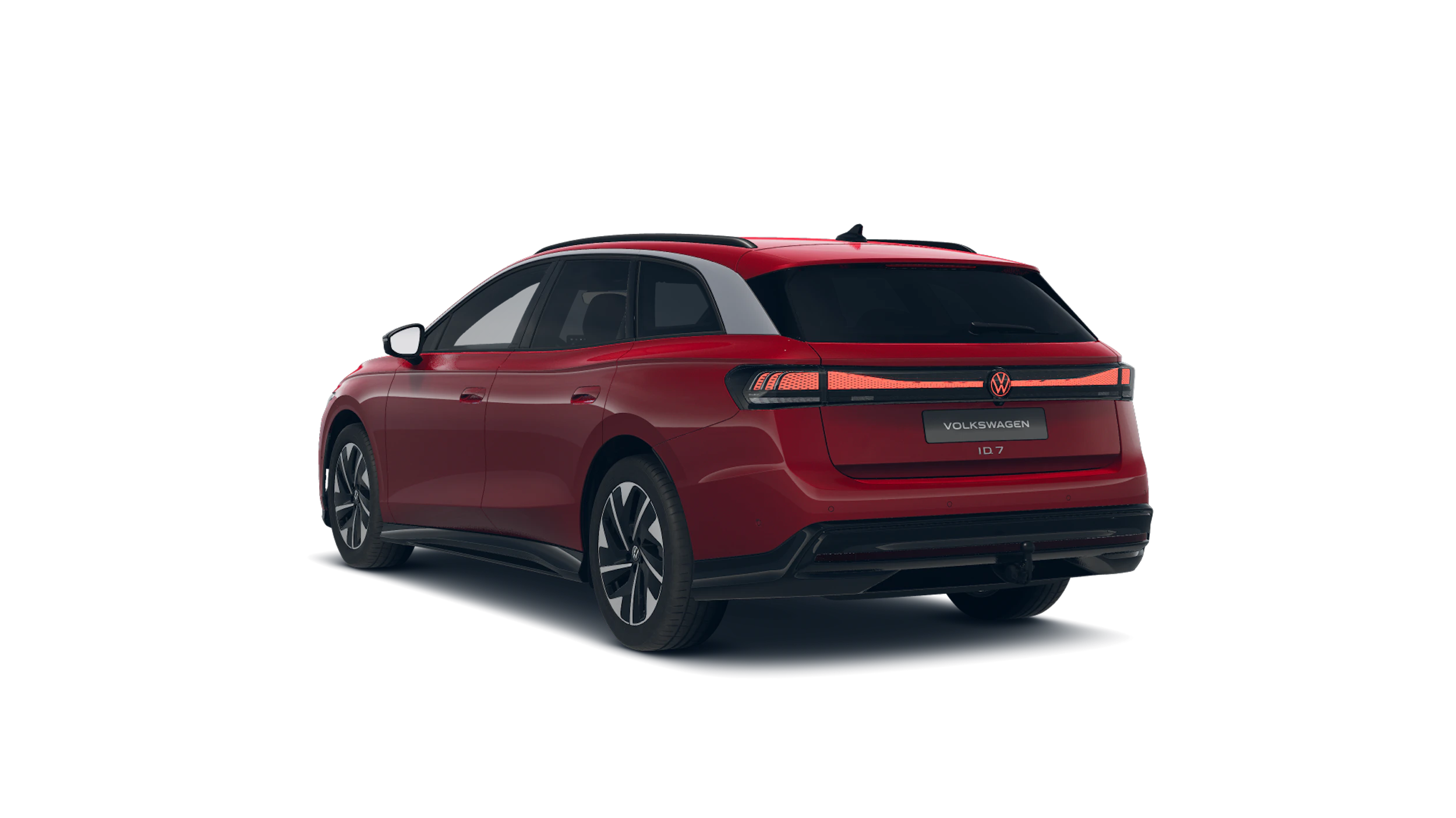 Kings Red -metalliväri Volkswagen ID.7 Tourer 2027 kuva 5.