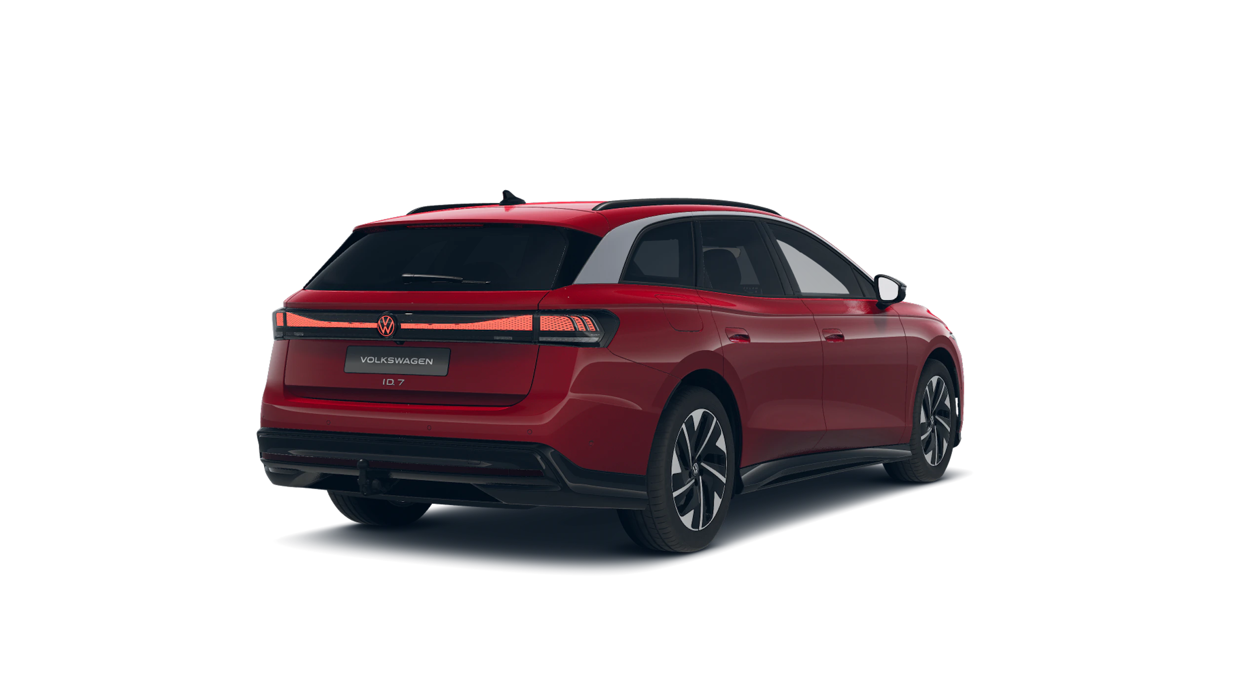 Kings Red -metalliväri Volkswagen ID.7 Tourer 2027 kuva 7.