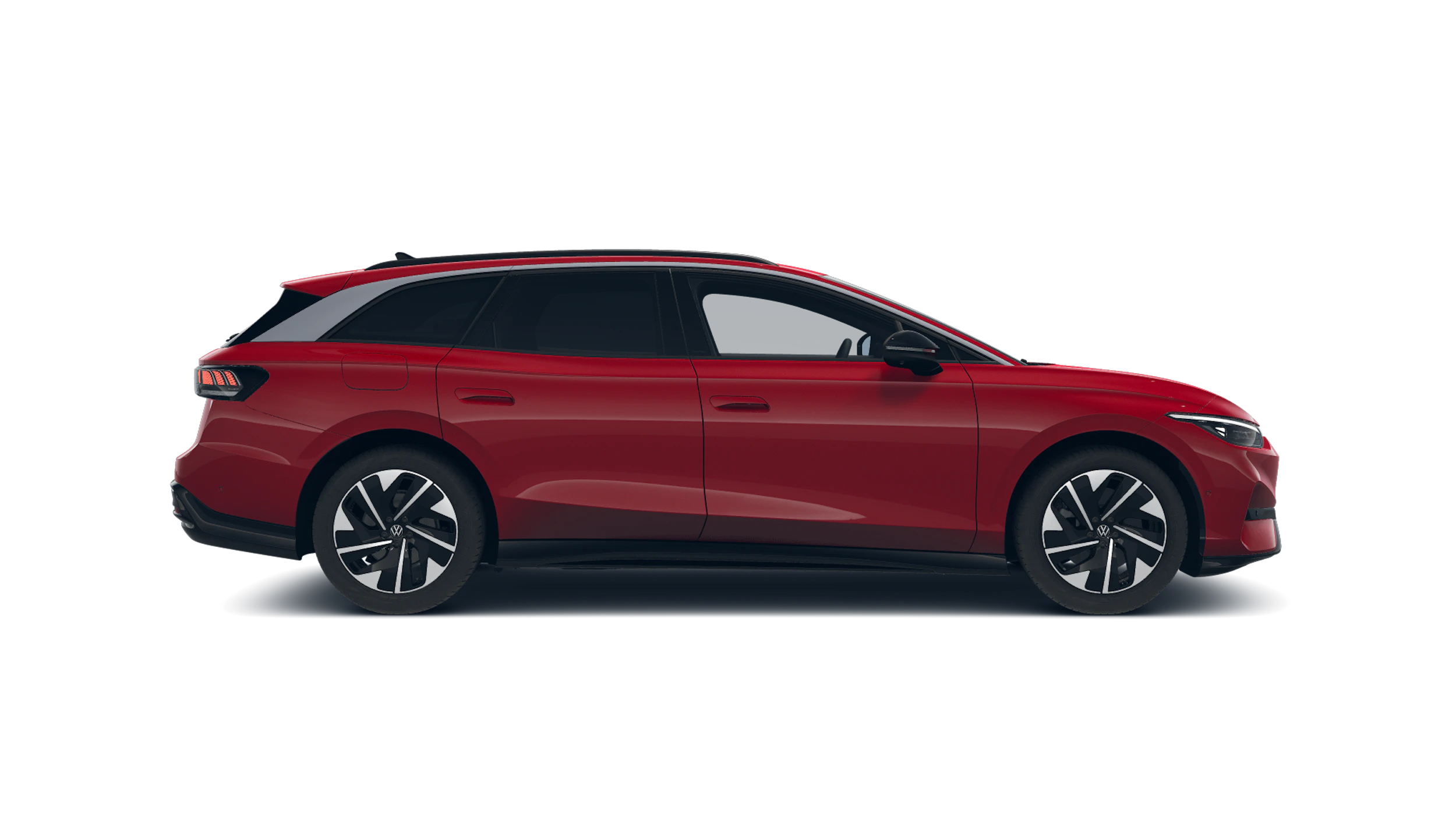 Kings Red -metalliväri Volkswagen ID.7 Tourer 2027 kuva 8.