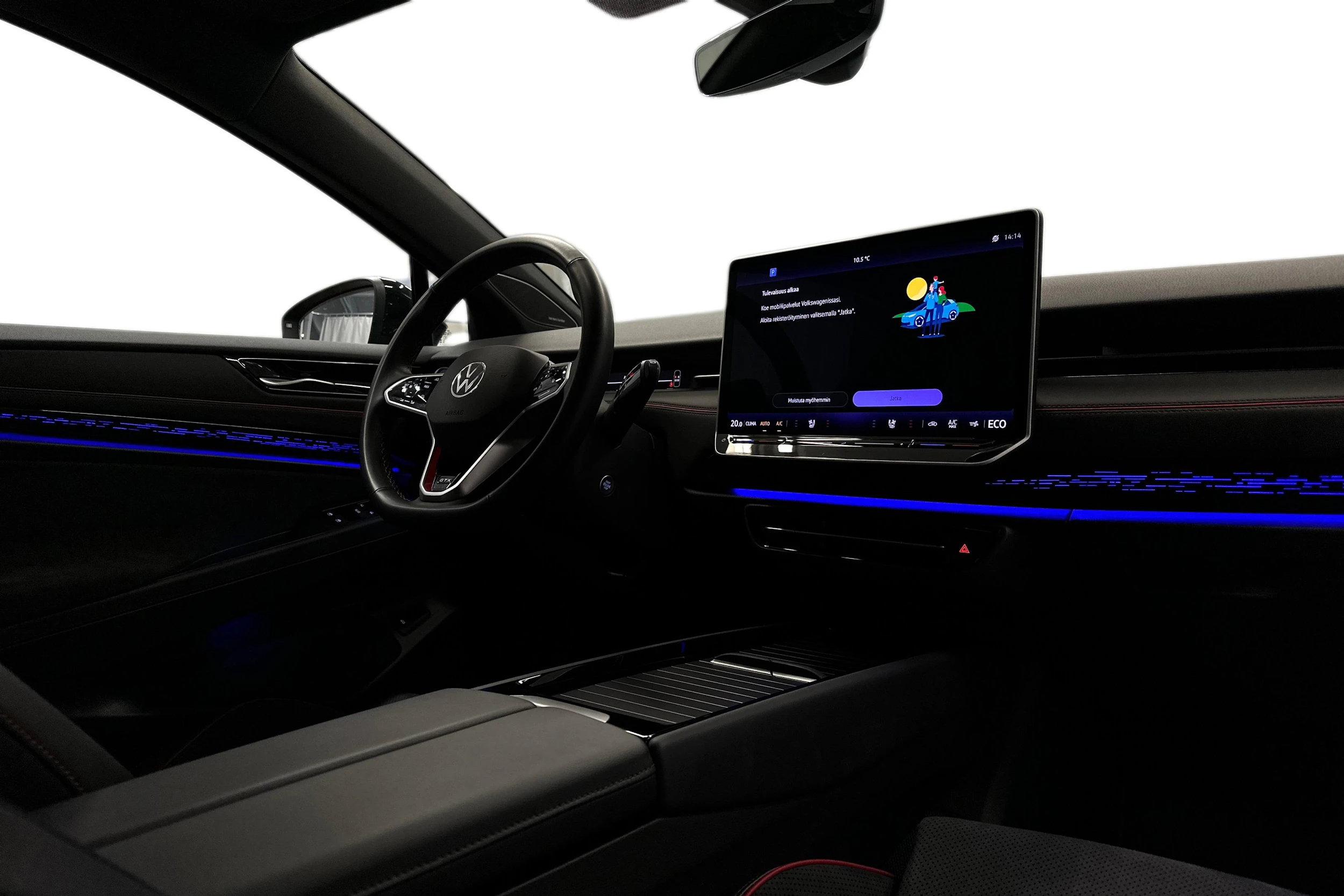 sininen Volkswagen ID.7 2025 kuva 7.