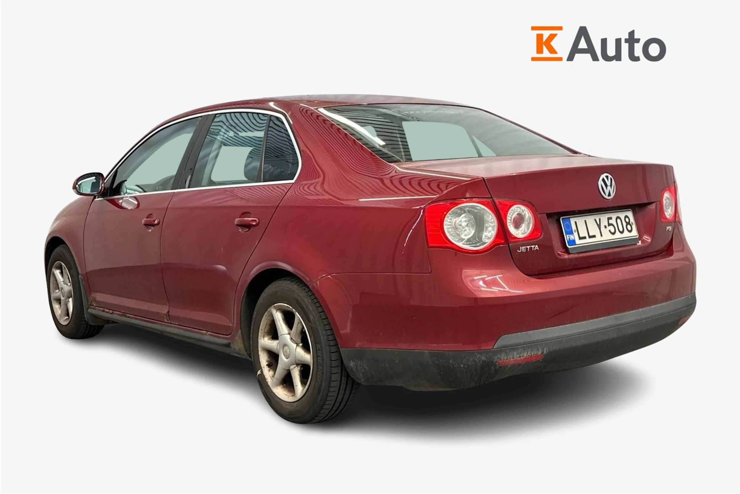 Punainen Volkswagen JETTA 2007 kuva 2.
