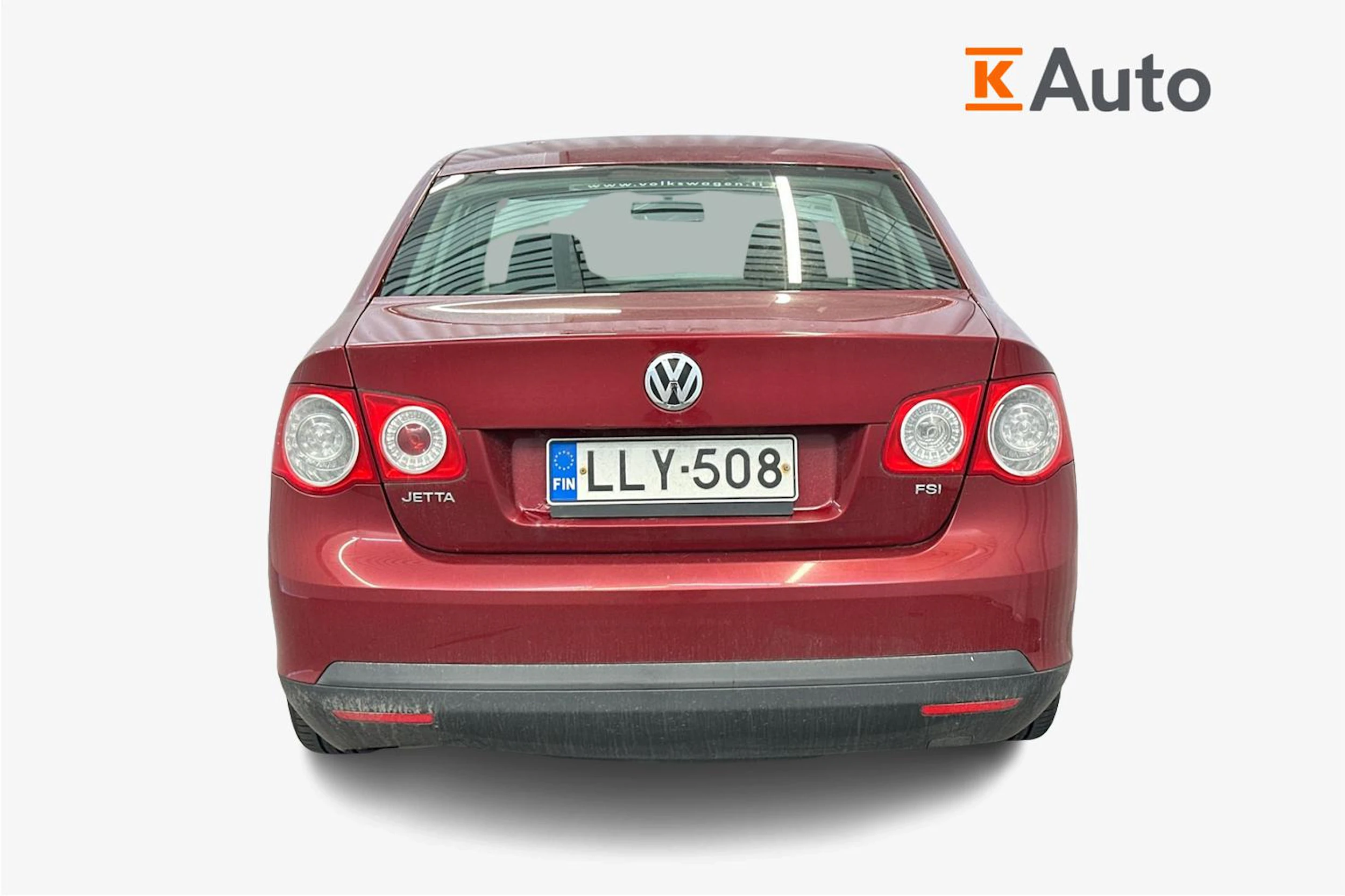 Punainen Volkswagen JETTA 2007 kuva 3.