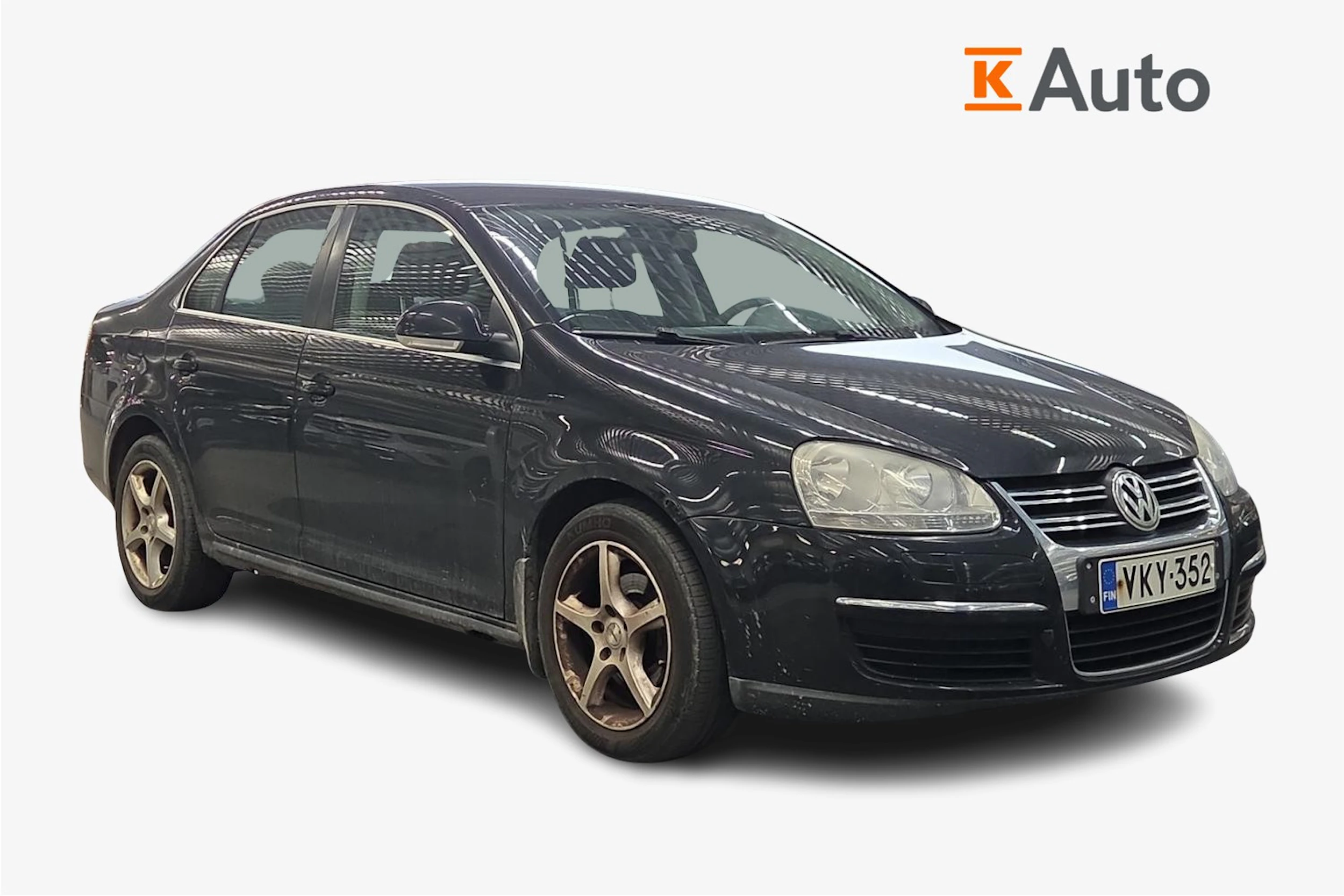 musta Volkswagen Jetta 2007 kuva 1.